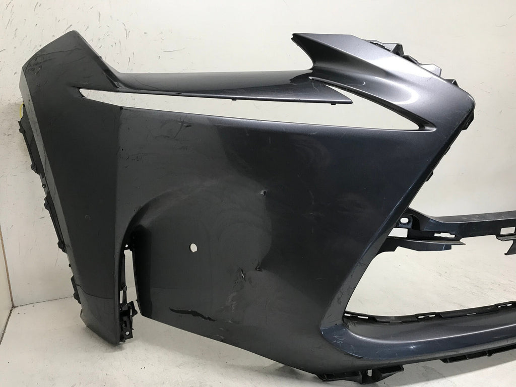 Front Bumper Cover Lexus NX NX200 NX300 w/Sensor Holes Gray 2014 52119-78010 OEM