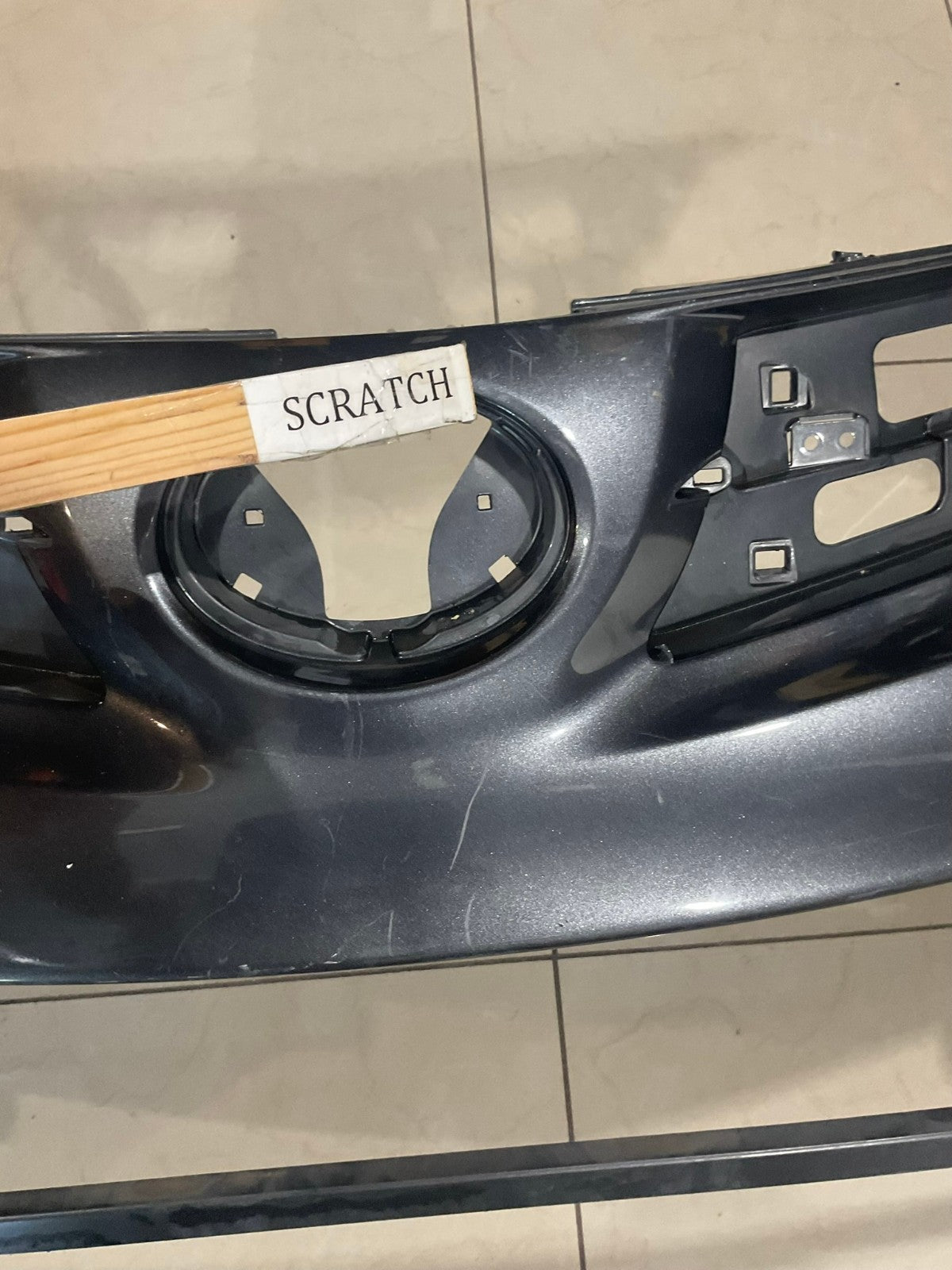 Front Bumper Cover Grey Toyota RAV4 LE/XLE/Limited 2016-2017 52119+r0110 OEM