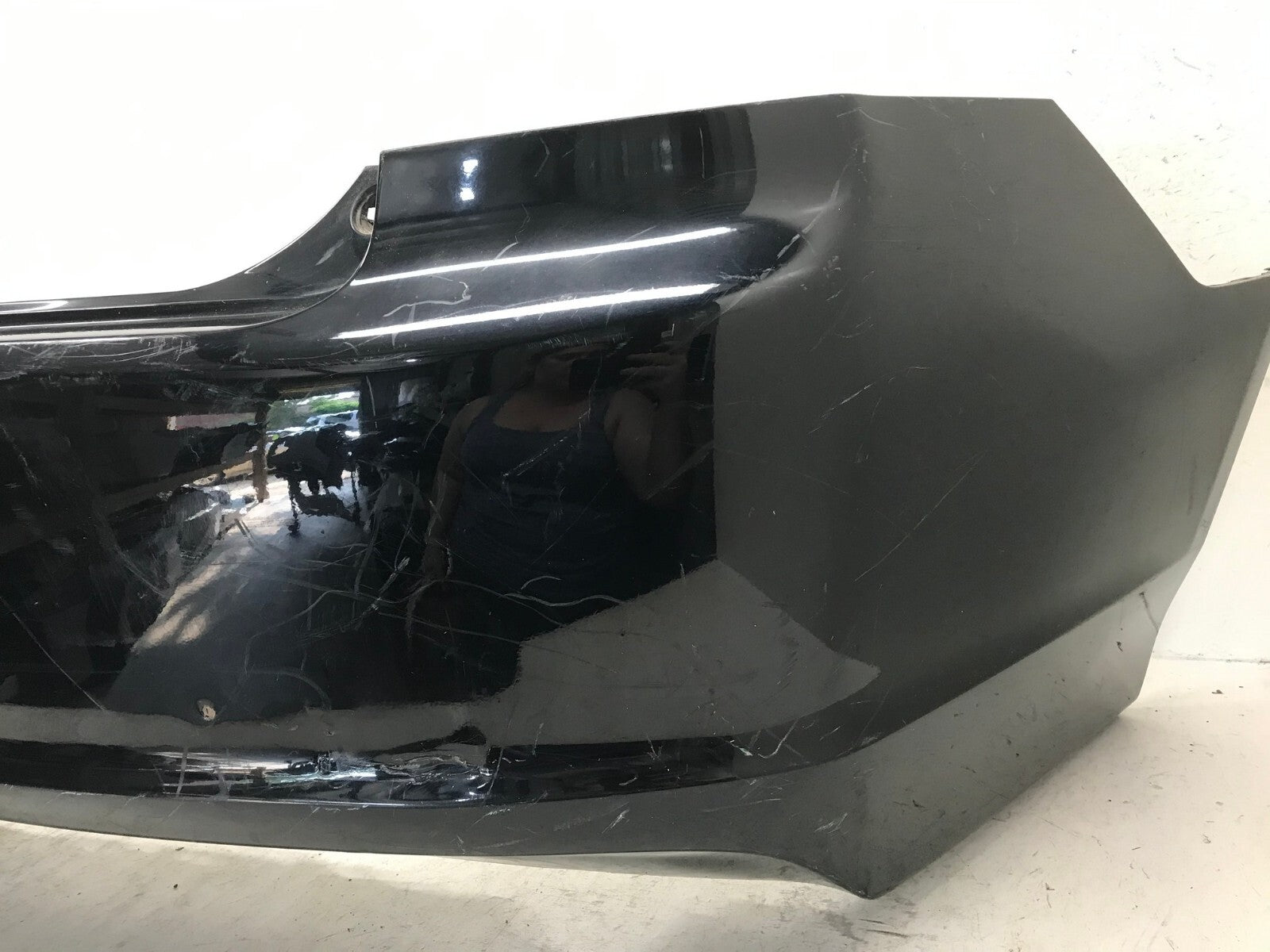 Rear Bumper Cover Black 2005-2008 Honda Accord 71501-SEAX-ZZ00 OEM