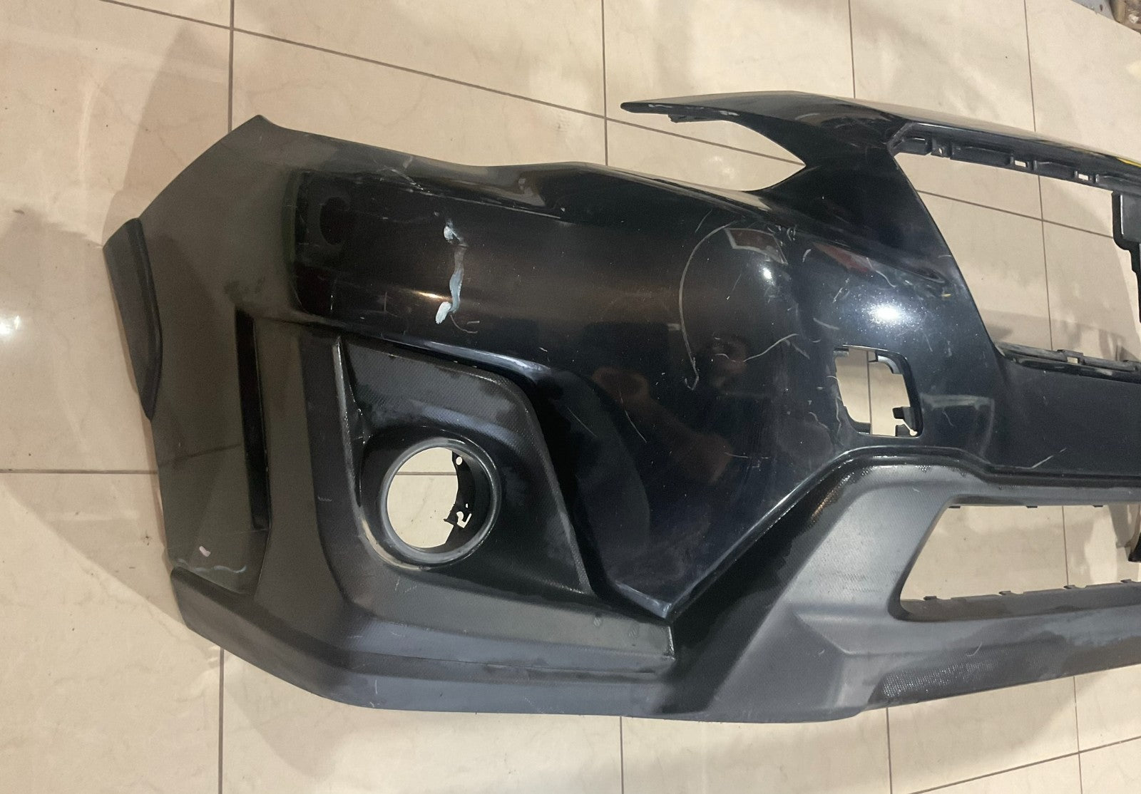 Front Bumper Cover Black Subaru Crosstrek 2018-2020 57704fl010 OEM