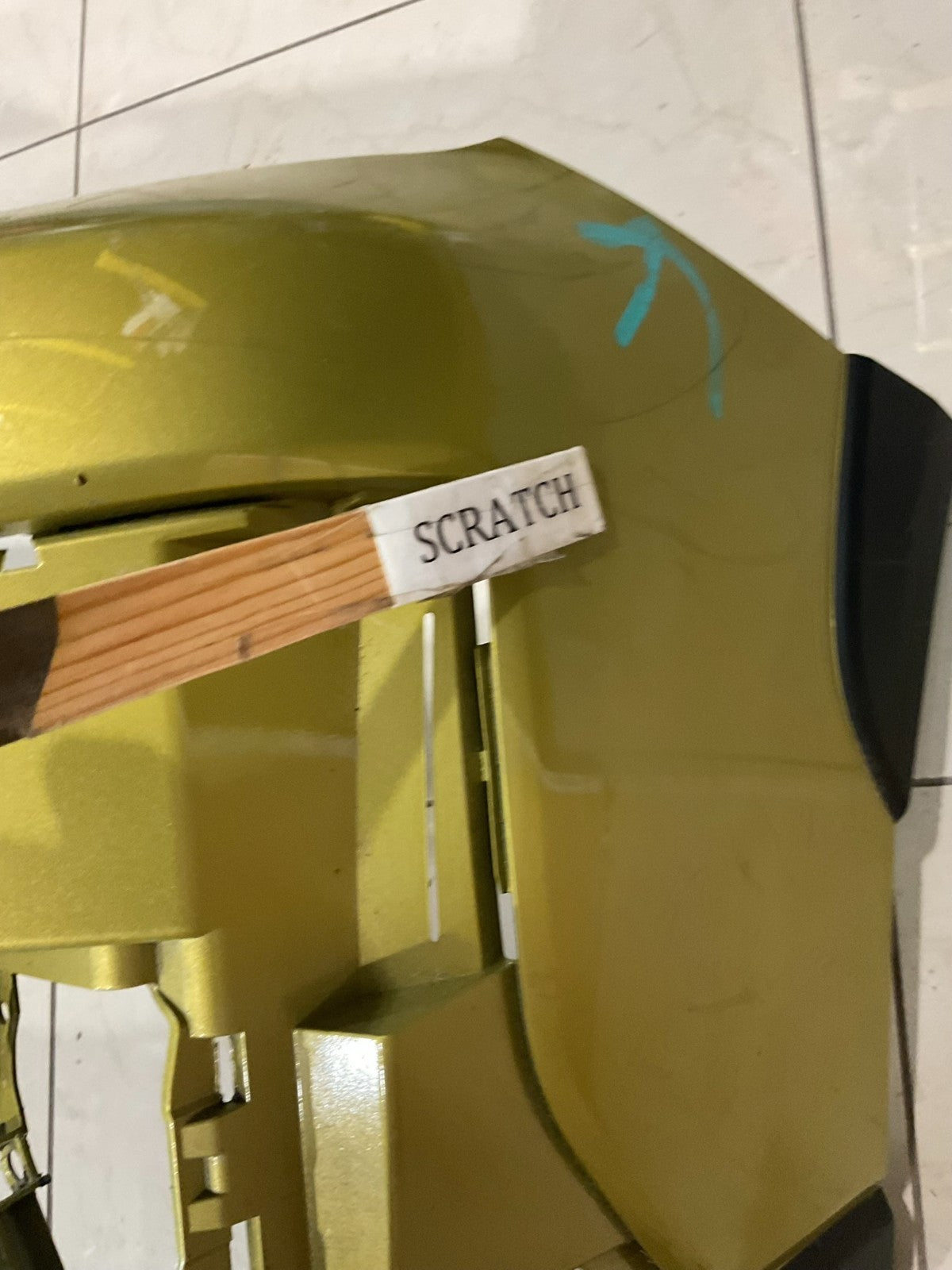Front Bumper Cover Green 2021-2023 Subaru Crosstrek Sport CAPA
