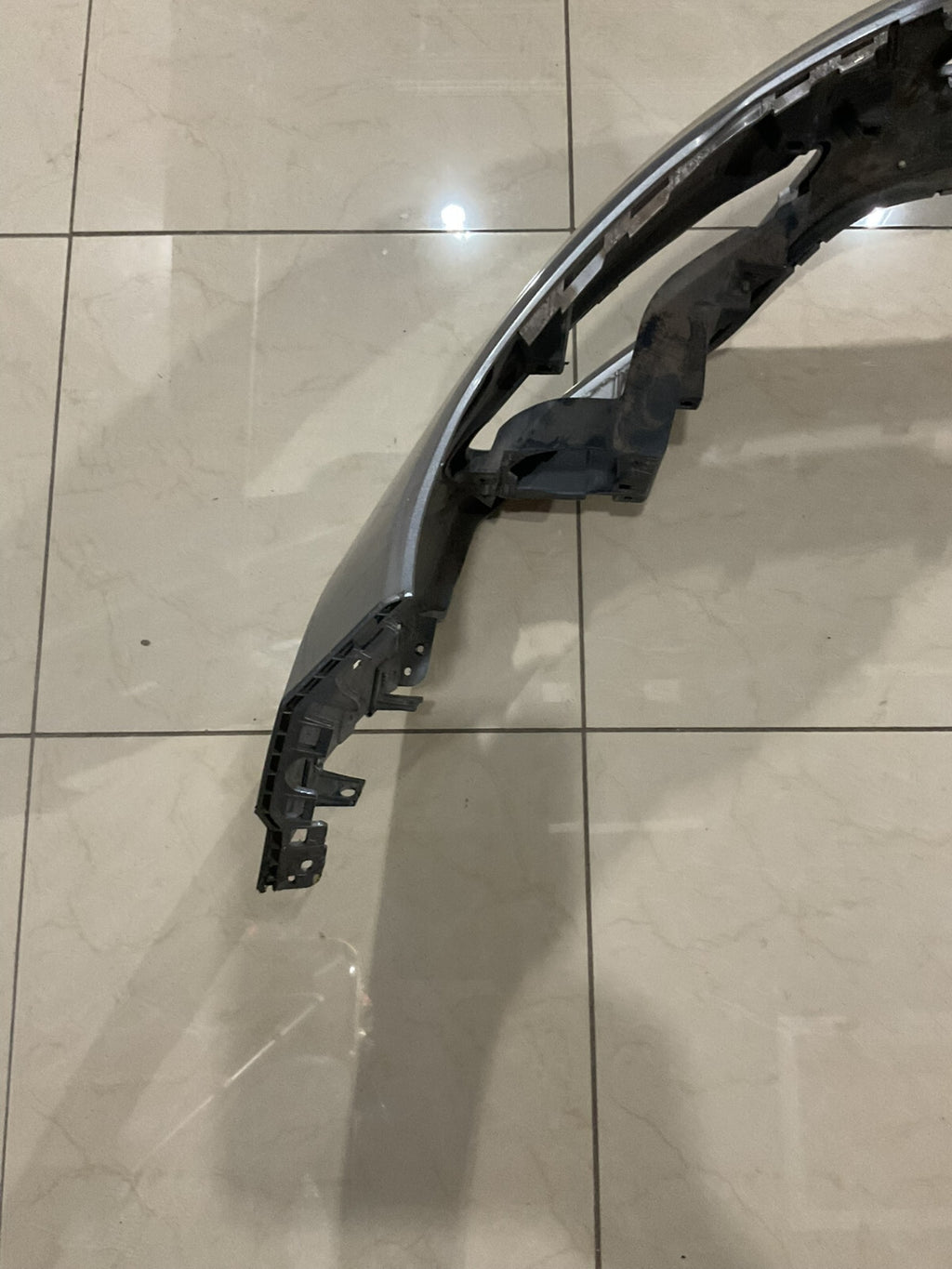 Front Bumper Cover Silver 2016-2020 Jeep Compass 5SY47TRMAC OEM