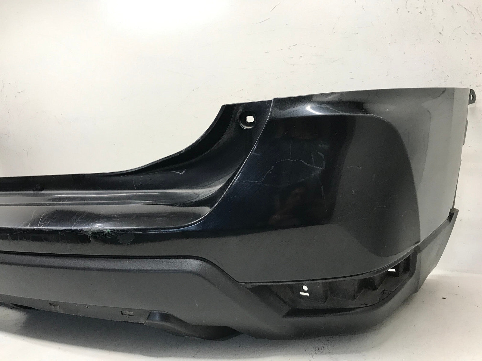 Rear Bumper Cover Nissan Rogue S SL SV Hybrid SL Black 17-19 85022-6FL0H OEM2