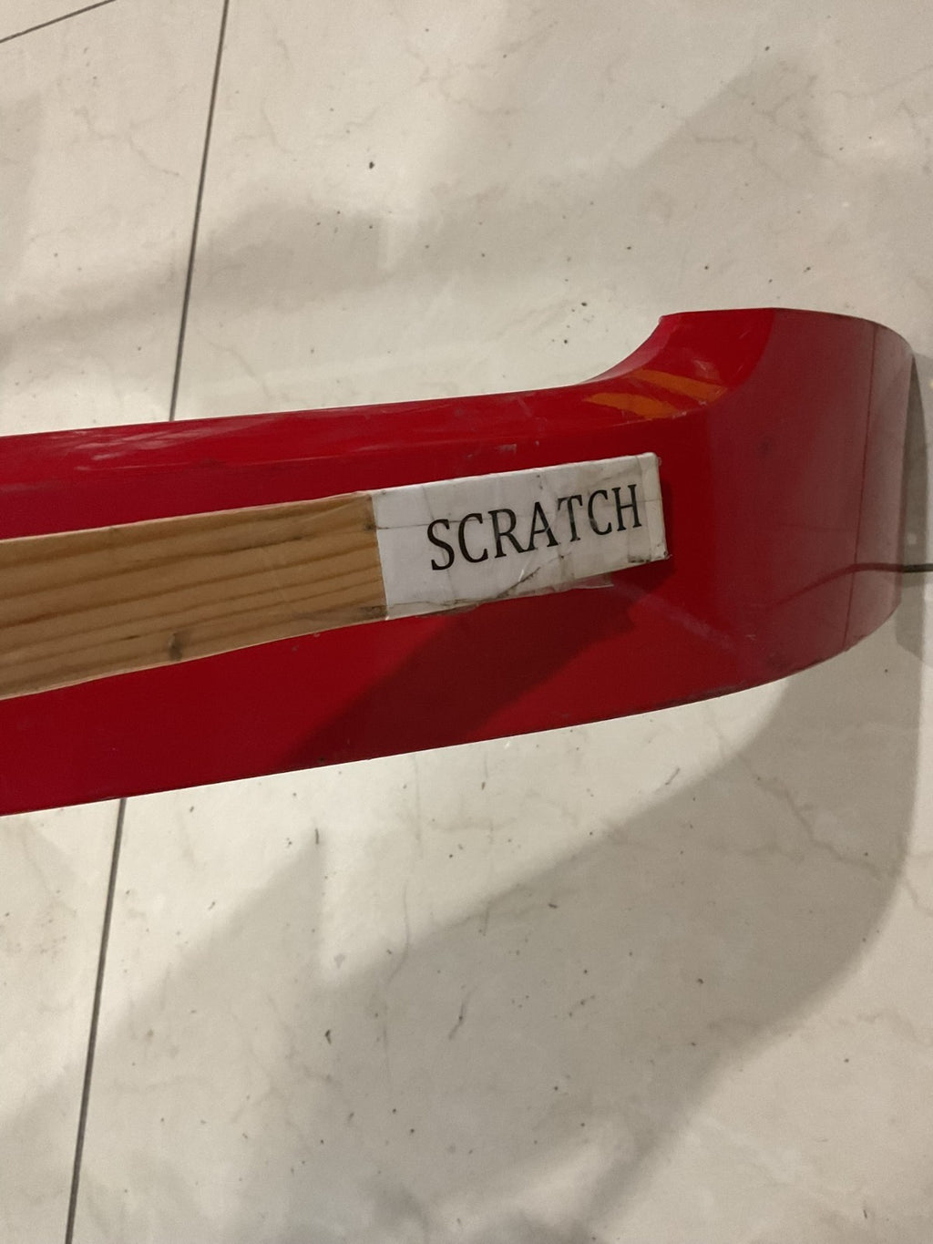 Front Bumper Upper Cover Molding Red 2021-2023 Ford F-150 F150 CAPA
