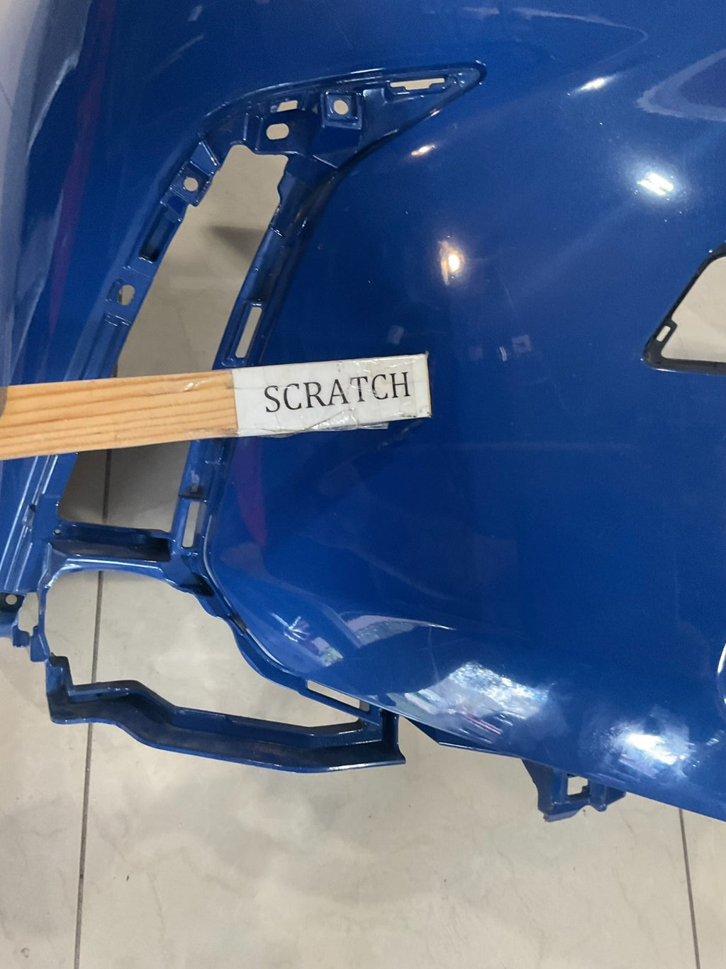 Front Bumper Cover Blue 22-23 Lexus NX350/NX450H+ 52119+f6010 OEM