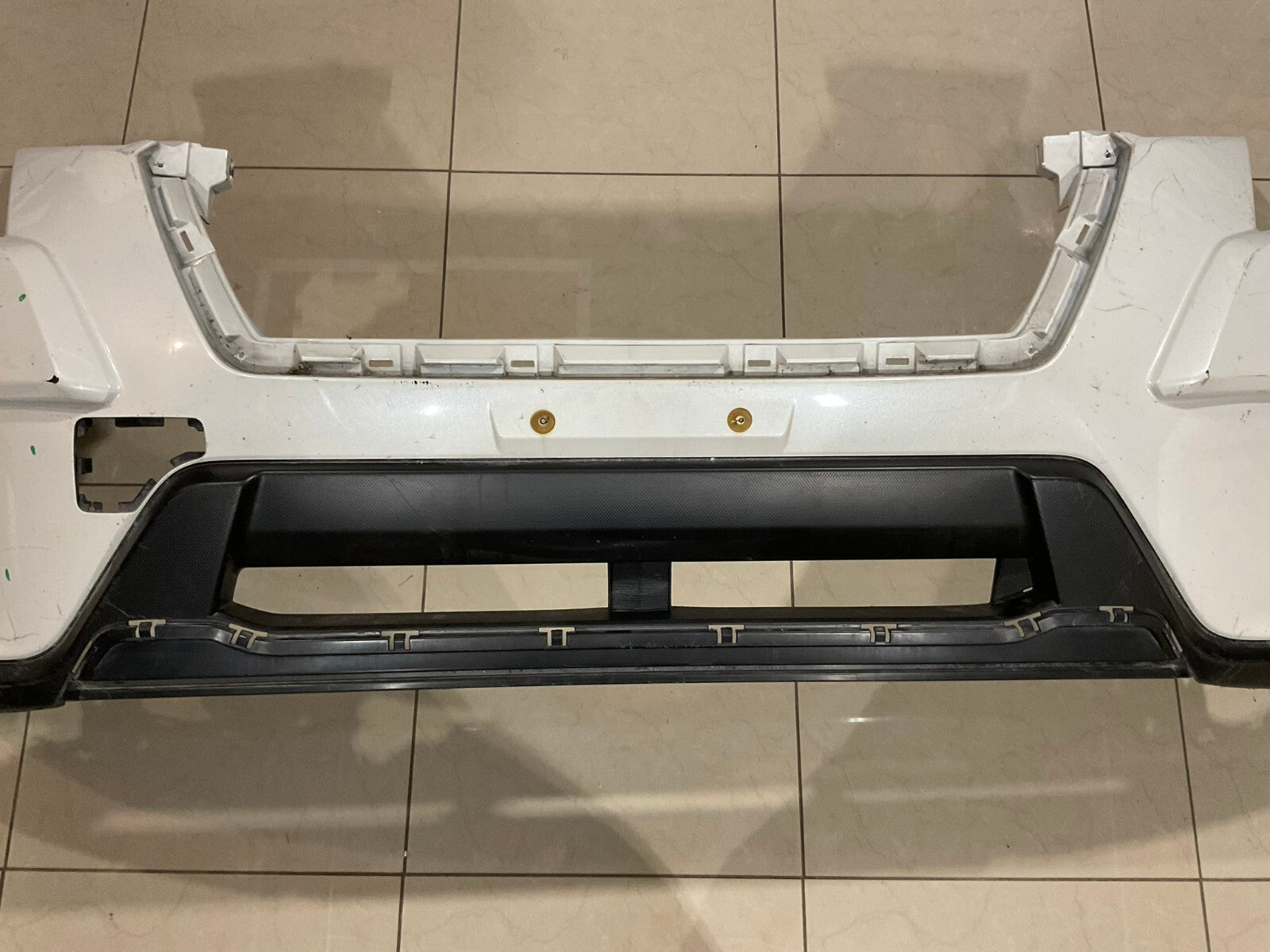 Front Bumper Cover White 2022 2024 Subaru Forester 57704SN021 OEM