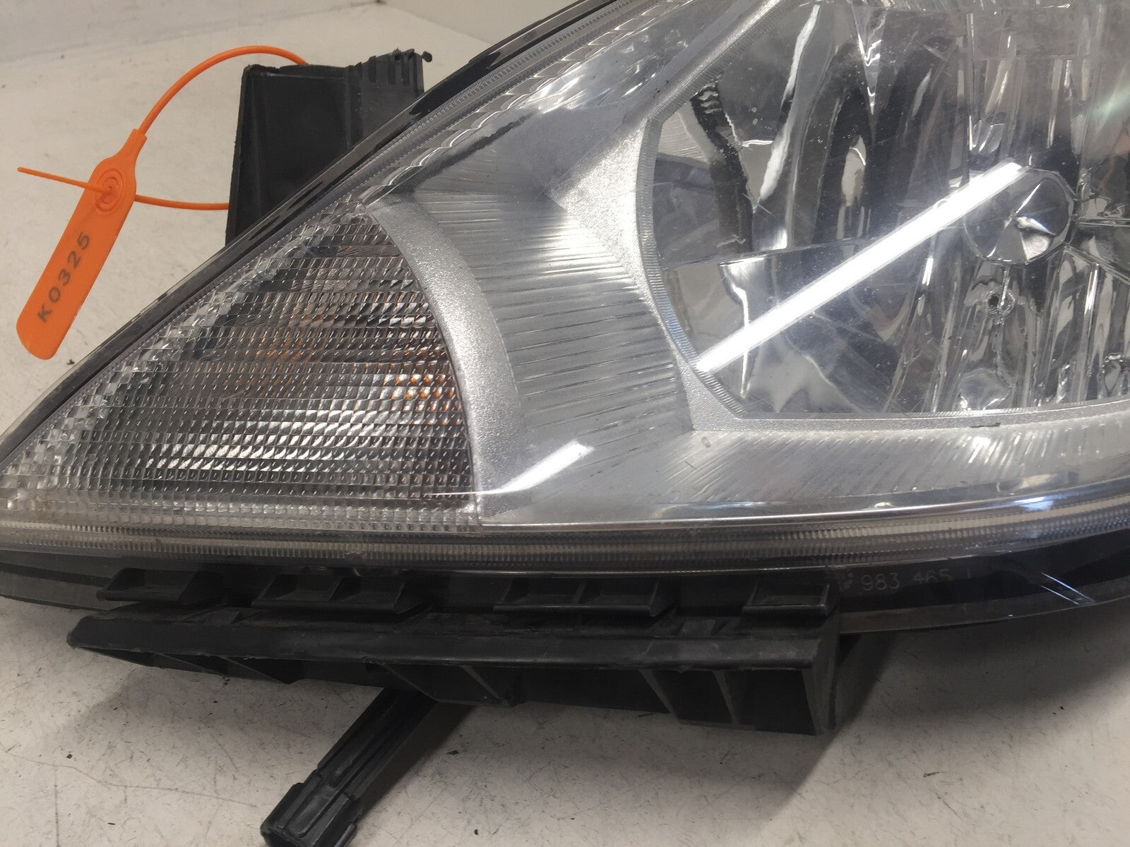 Headlight Damaged Driver LH 2007-2012 Nissan Versa 2012 Versa 1.8 S 1.8 SL OEM
