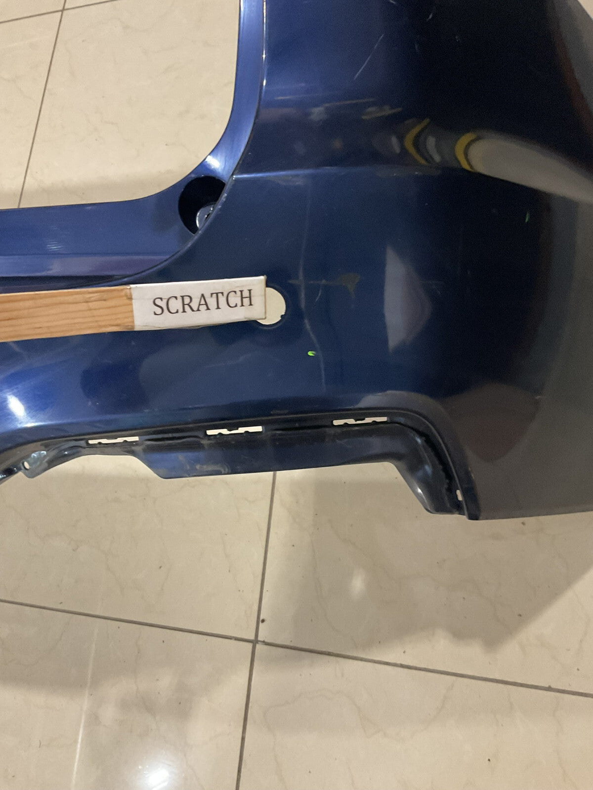 Rear Bumper Cover Blue Acura RDX Base/Tech 2016-2018 CAPA
