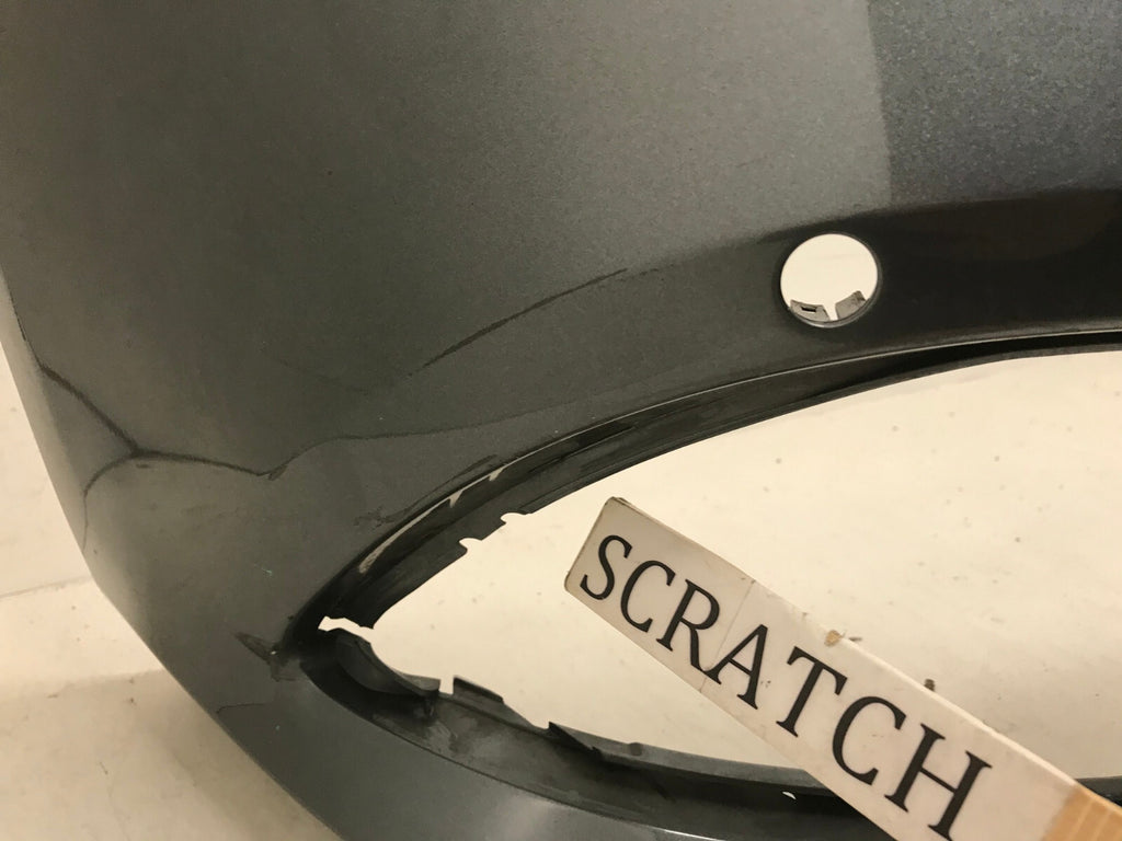 Front Bumper Cover Gray Mercedes S-Class S600 S550 2016-2019 w/Sensor Holes OEM