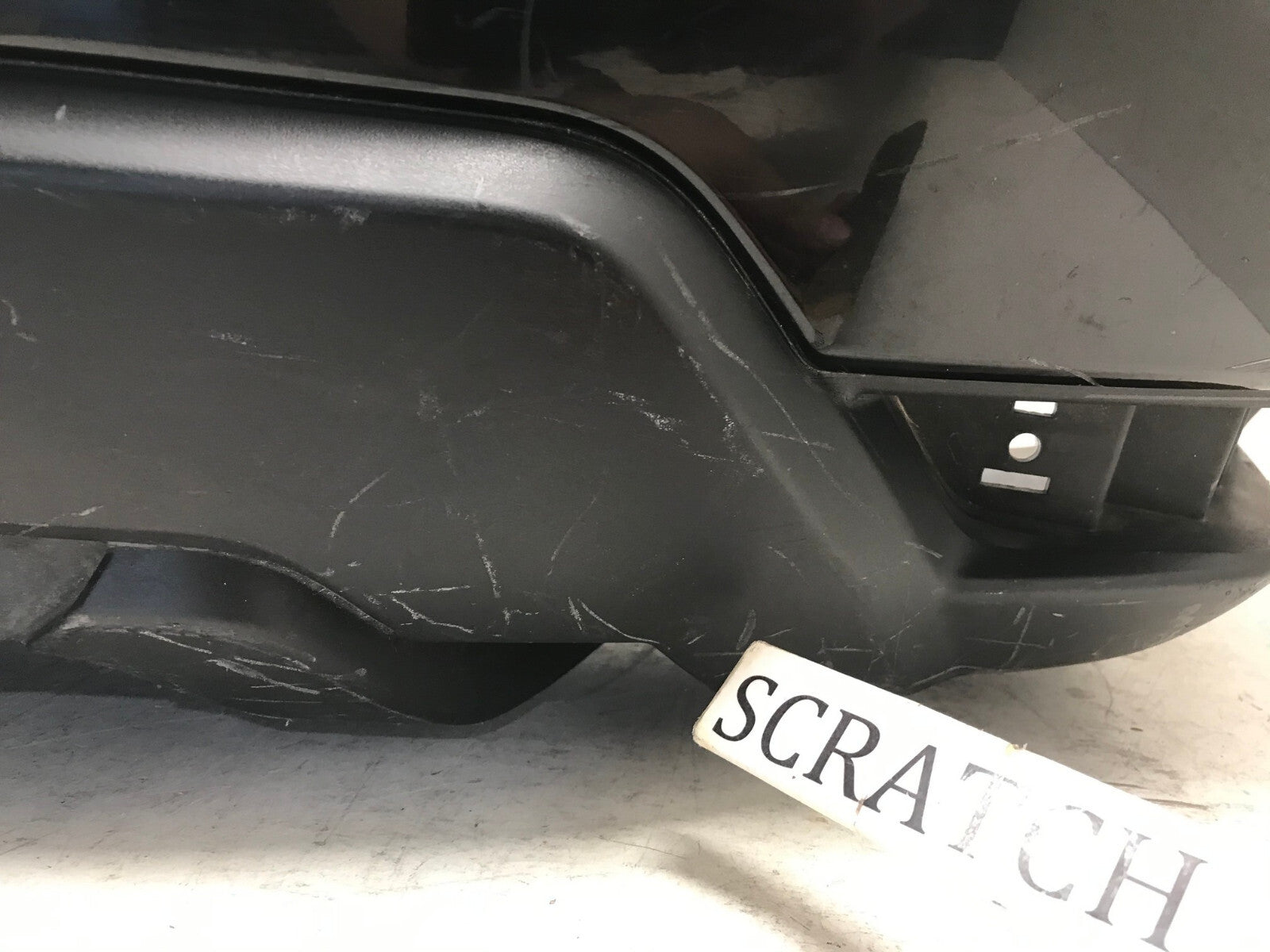 Rear Bumper Cover Black 2017 2018 2019 Nissan Rogue 85022-5HK0H OEM