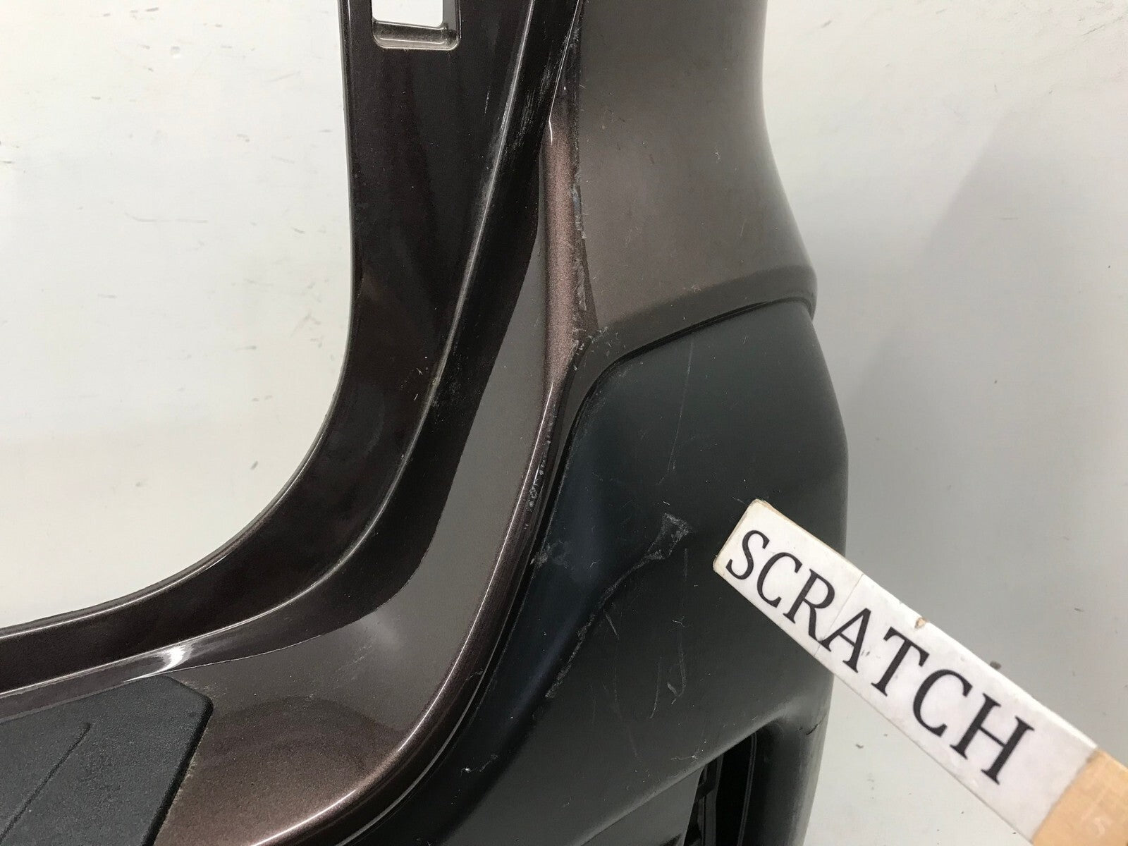 Rear Bumper Cover Subaru Outback w/Sensor Holes Brown 2020 57704AN31A OEM3