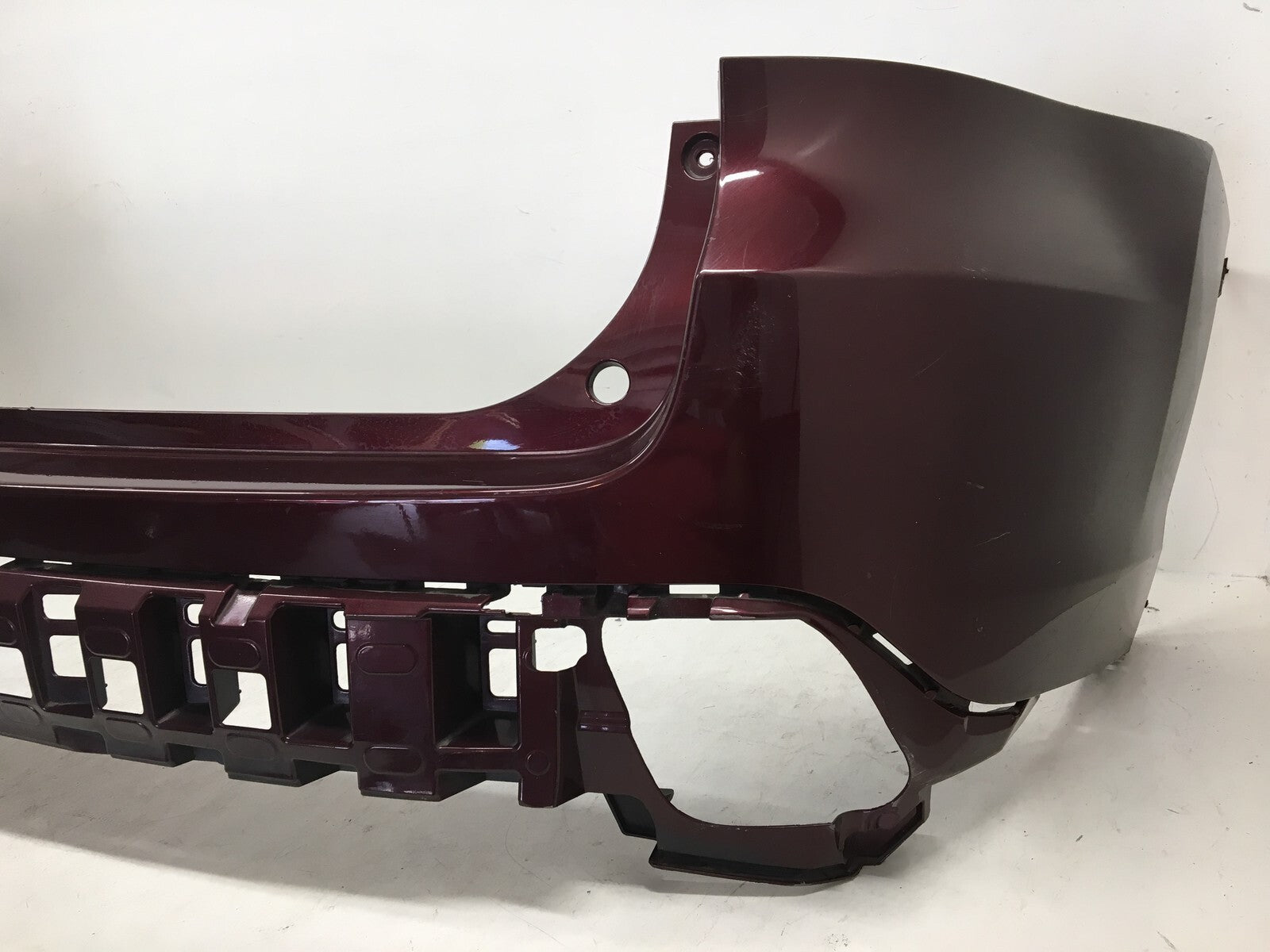 Rear Bumper Cover Toyota Highlander LE Limitd Hybrid Limit w/o Sns 3T0 14-18 OEM
