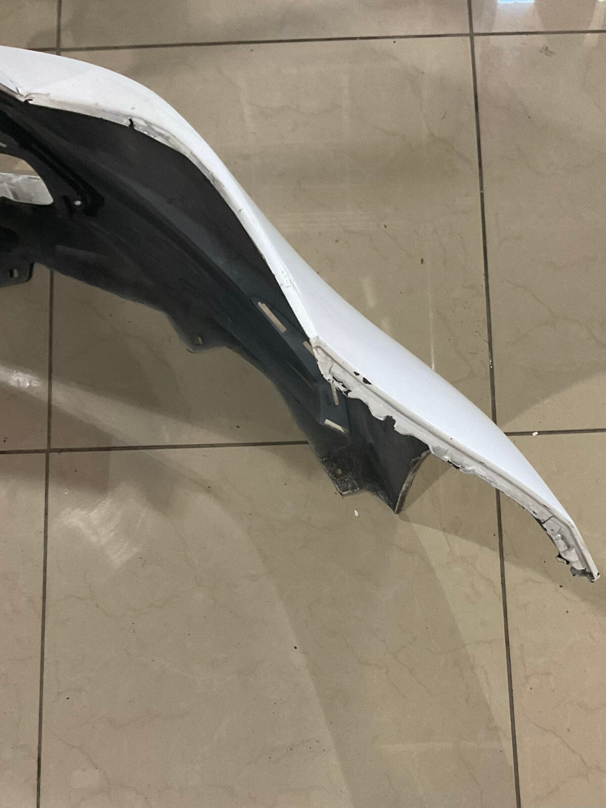 Front Bumper Cover White Toyota Corolla L/LE/XLE 2020-2021 52119-02N90 OEM