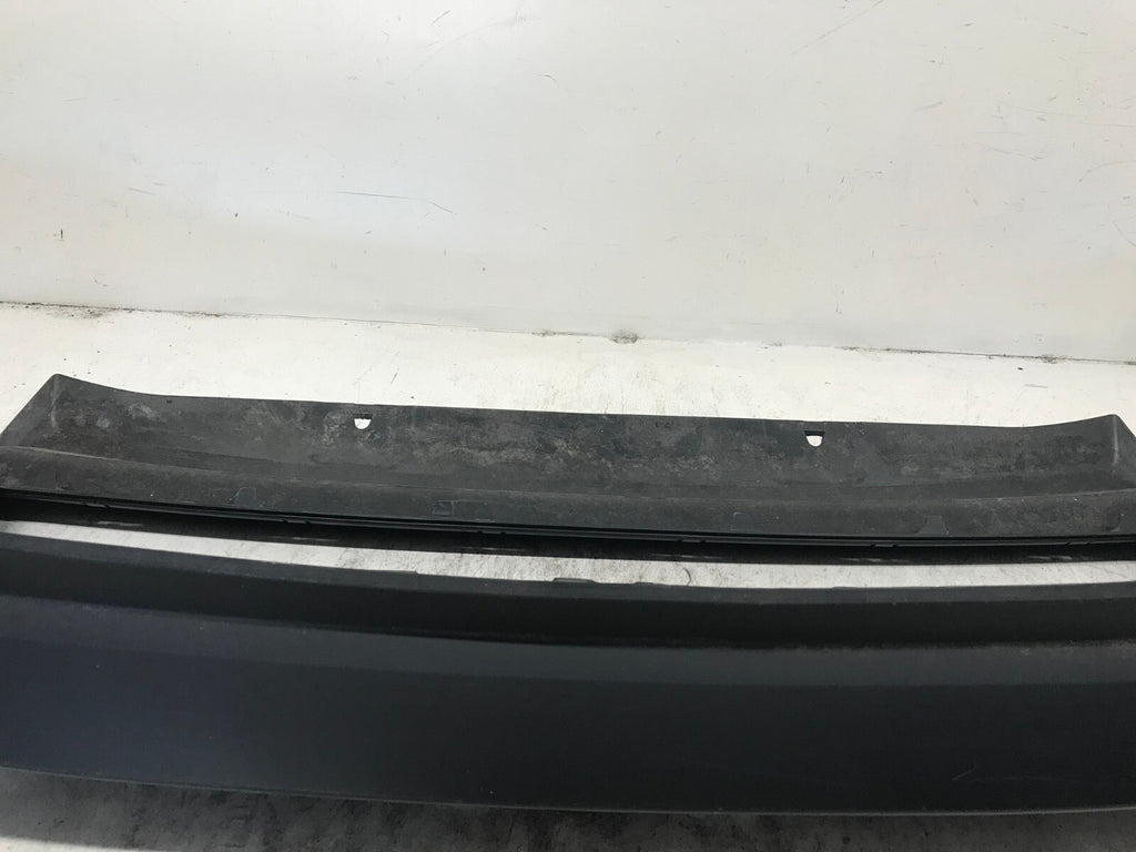 Rear Bumper Cover Black 2021-2022 Nissan Rogue Sport S/SV/SL w/Sensor Holes OEM