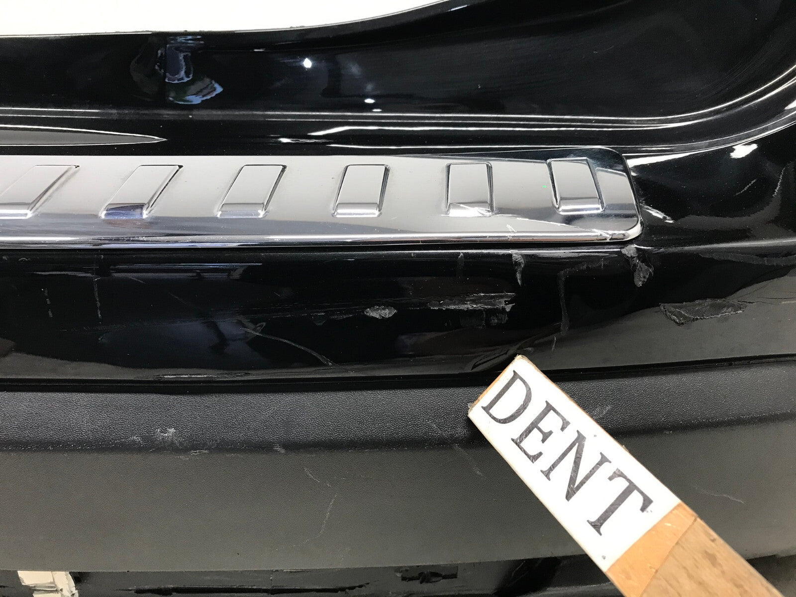 Rear Bumper Cover Black Nissan Rogue S/SL/SV/SV Hyb 2017 2018 85022-6FL0H OEM