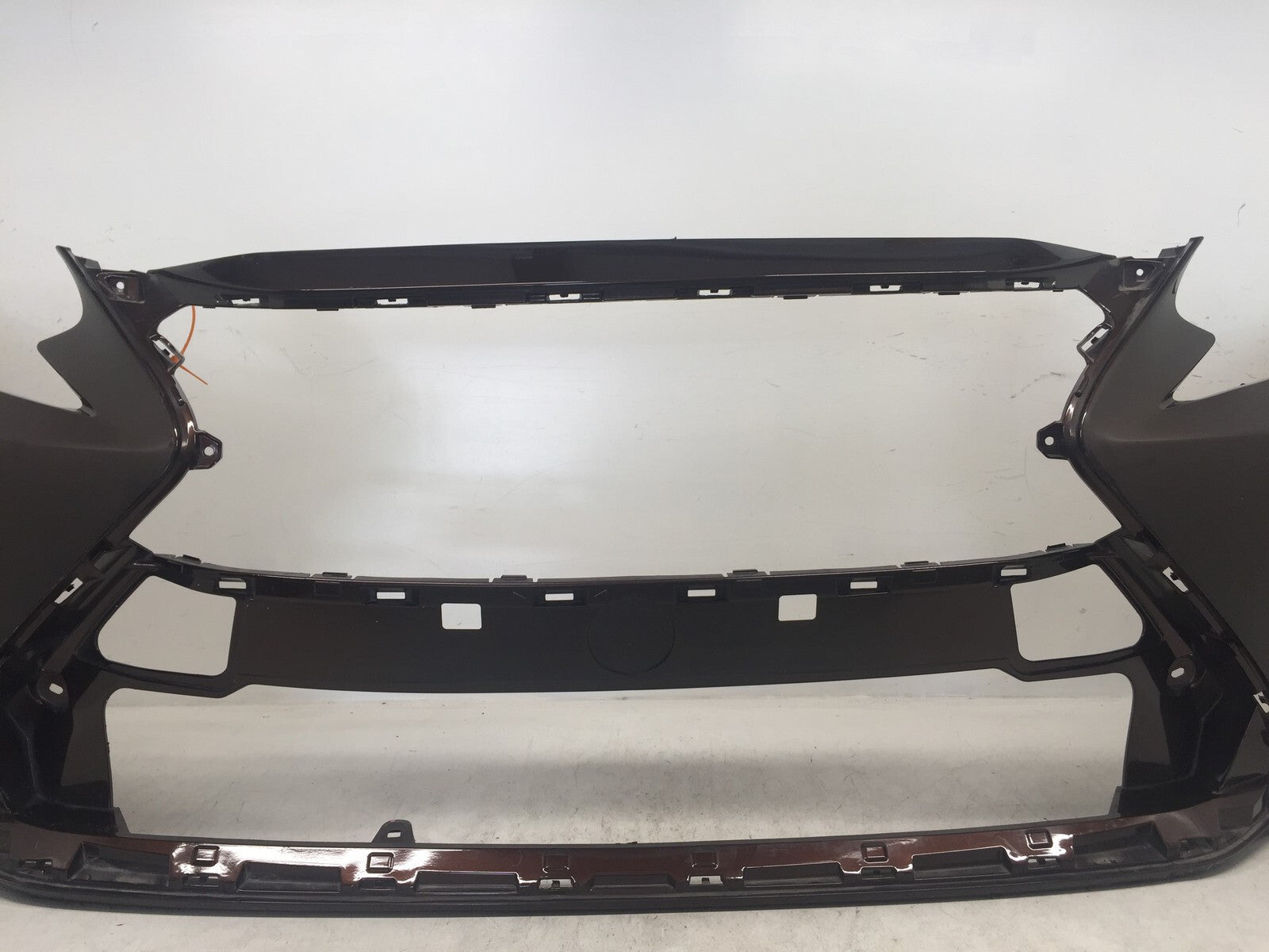 Front Bumper Cover Lexus ES350 ES300H Base w/Sensor Holes 4X2 2016 2017 OEM2