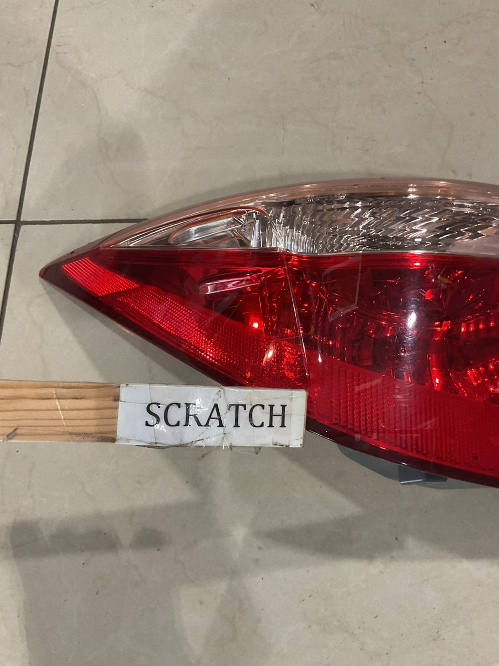 Tail Light Left Driver LH Toyota Corolla 2014-2016 CAPA