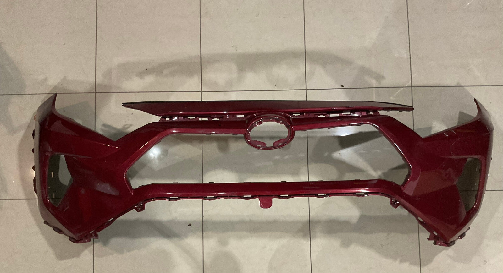 Front Bumper Cover Red Toyota RAV4 2019-2021 52119-0R200 OEM