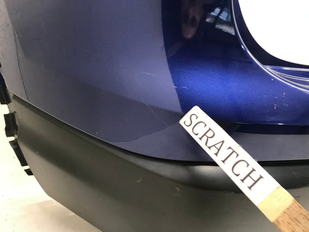 Rear Bumper Cover Blue Nissan Rogue Sport S SL SV 17 18 w/Sns H 62022-6MA0H OEM