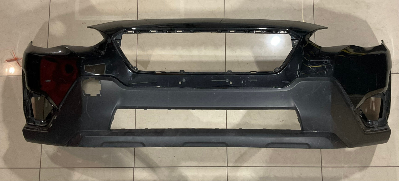 Front Bumper Cover Black 2021 2022 2023 Subaru Crosstrek 57704FL0030 OEM
