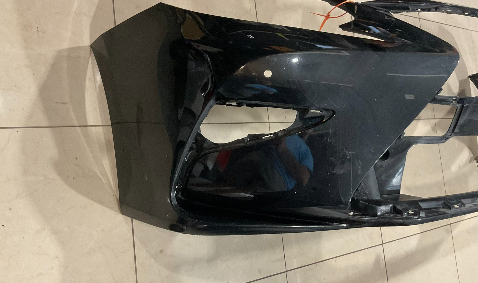 Front Bumper Cover Black Lexus ES350/ES300h Base 16-18 52119+06d20 OEM