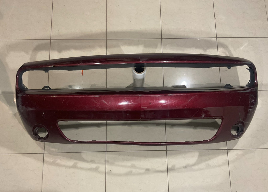 Front Bumper Cover Red 2015-2023 Dodge Challenger CAPA