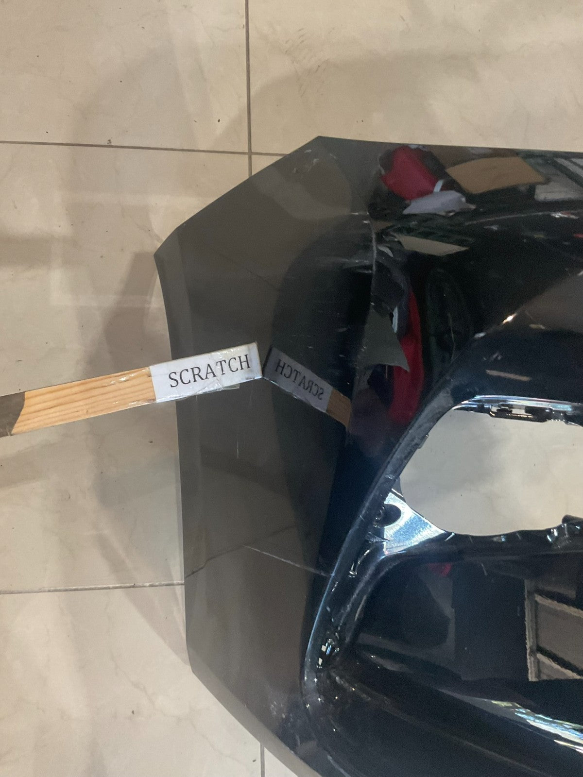 Front Bumper Cover Black 2016 2017 2018 Lexus ES350 52119+06d20 OEM