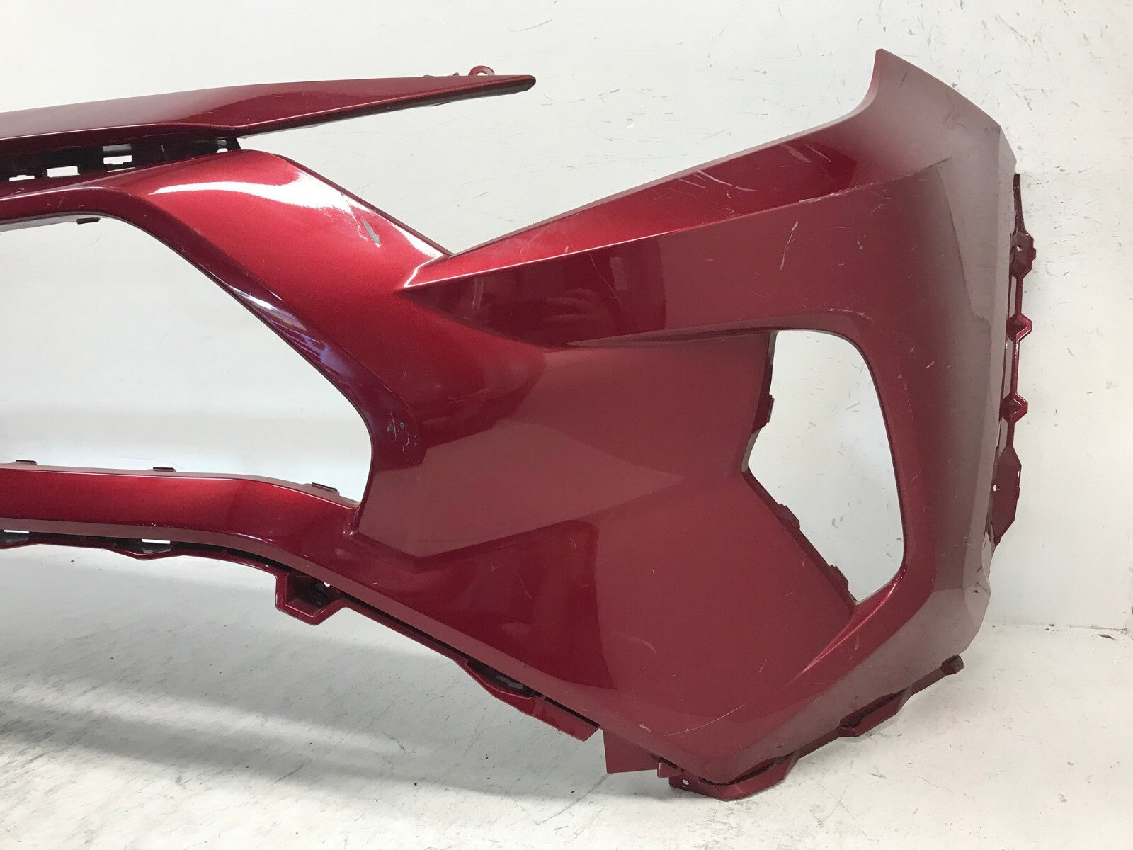 Front Bumper Cover Red 2019-2021 Toyota RAV4 LE/XLE/XLE Premium 52119-0R200 OEM