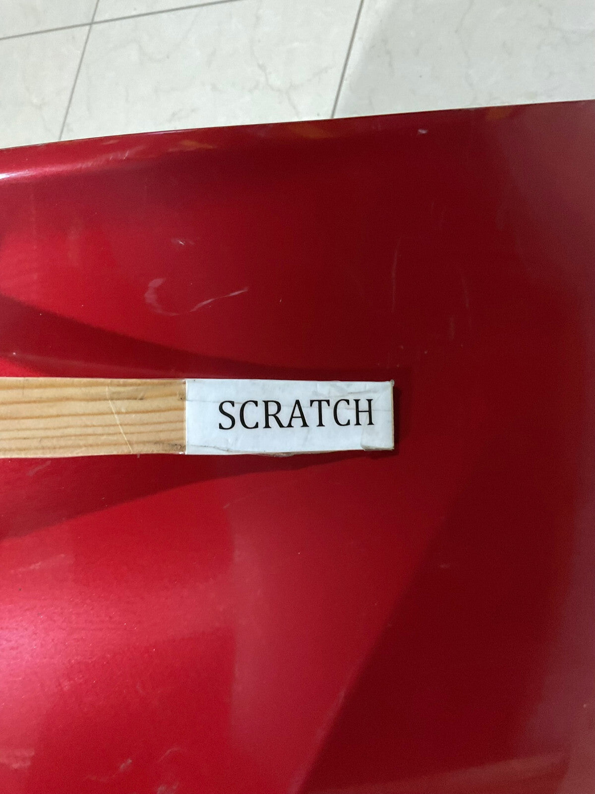Rear Bumper Cover Red Toyota Corolla Auris Hatchback 18-2019 52159-02E20 OEM
