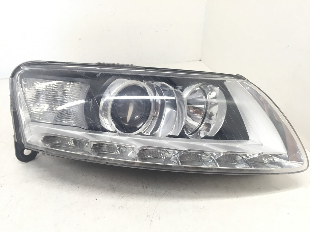 Xenon HID Headlight Damaged Passenger RH Audi A6 S6 2009-2011 4F0941004DG OEM2