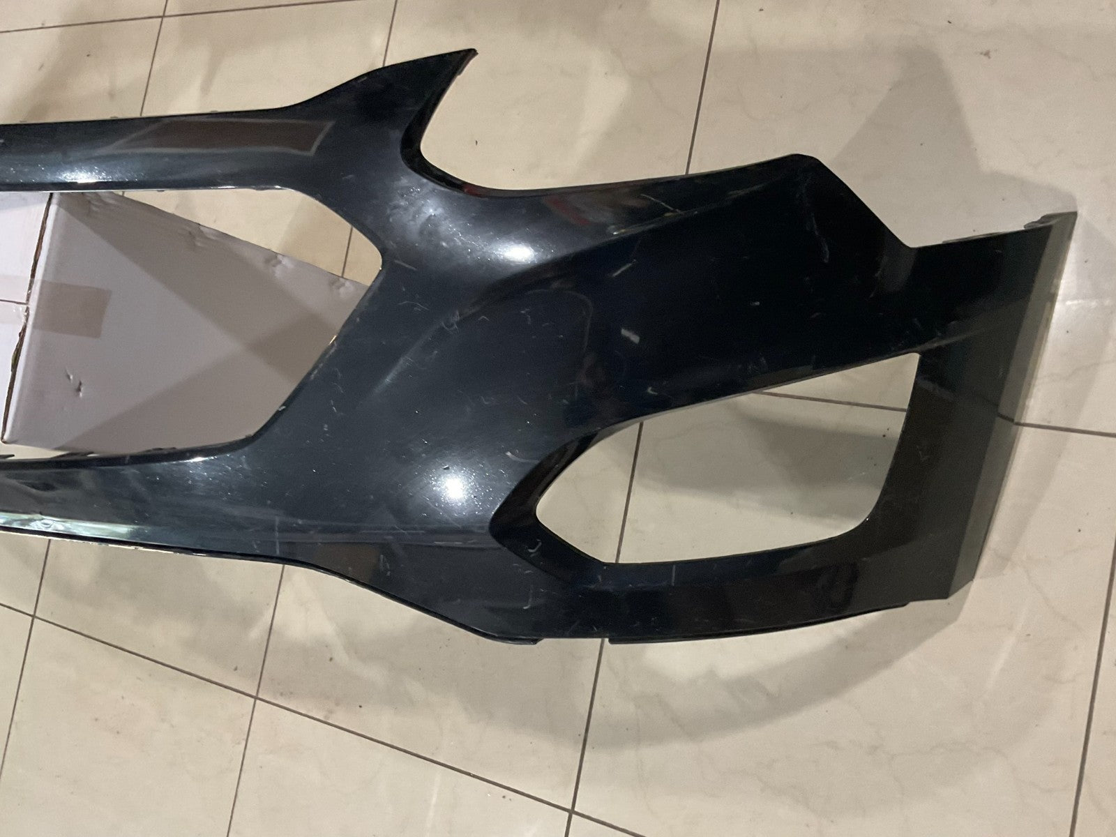 Front Bumper Cover Black 2016-2017 Chevrolet Equinox 23370459 OEM