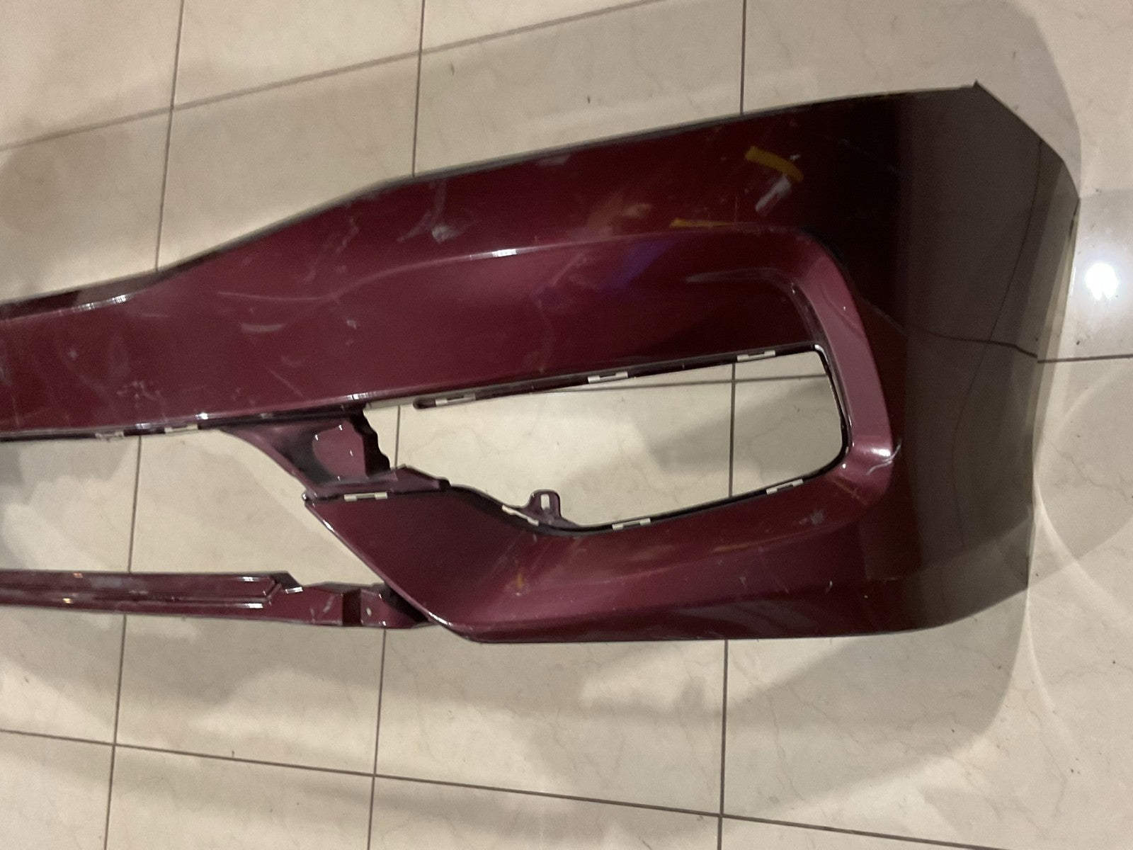 Front Bumper Cover Red Honda Accord Sedan 2016-2017 71101+tf2+a000 OEM