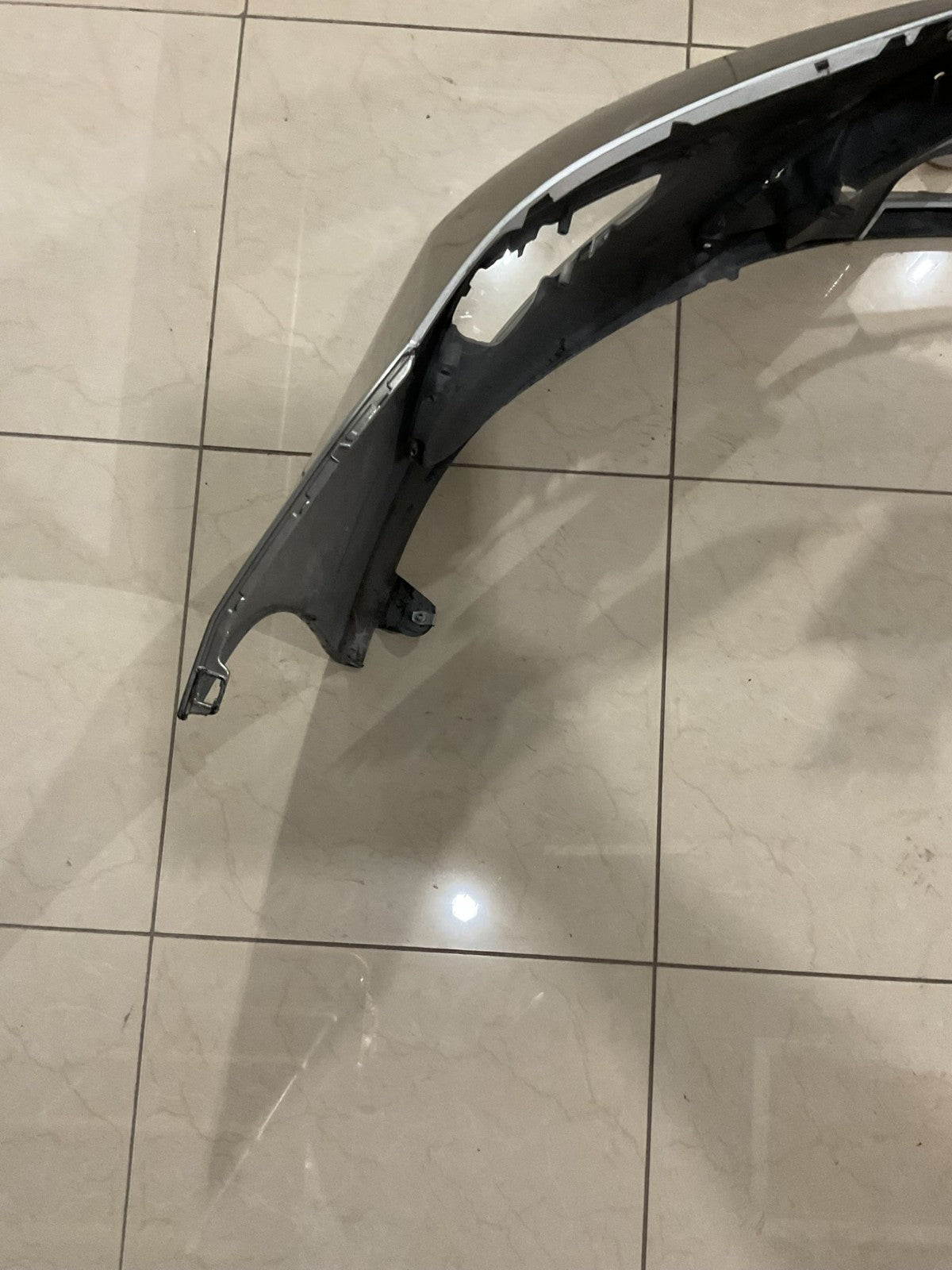 Front Bumper Cover Grey 2016-2018 Lexus ES350 CAPA