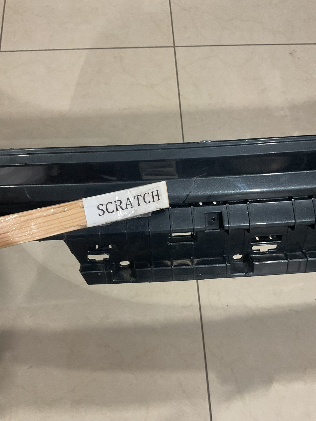 Rear Upper Bumper Cover Grey 21-2022 Hyundai Santa Fe OE Style 86611+S2500& OEM