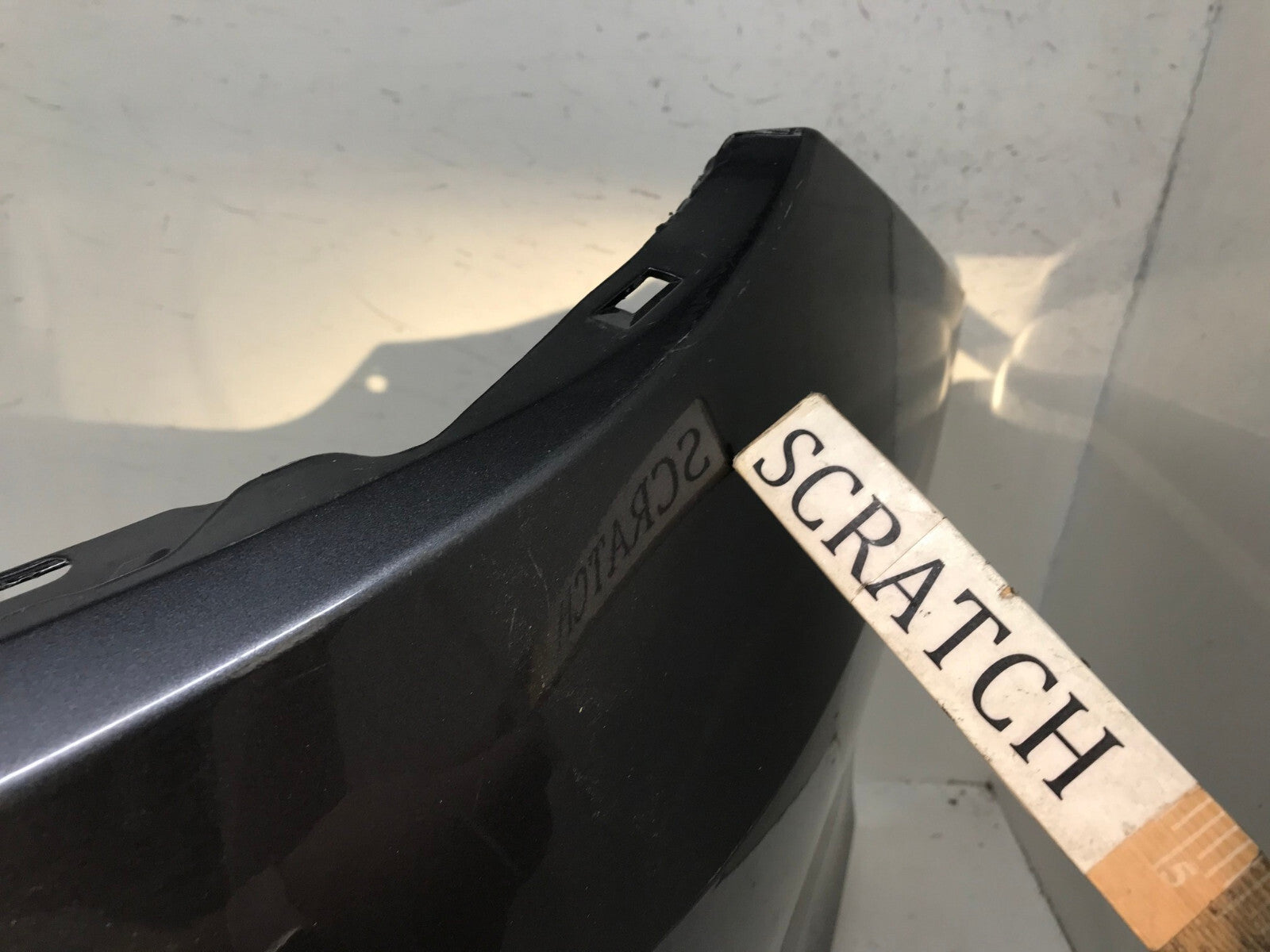 Rear Bumper Cover Gray Honda Civic Sedan EX/LX/Touring 2016 2017 2018 CAPA