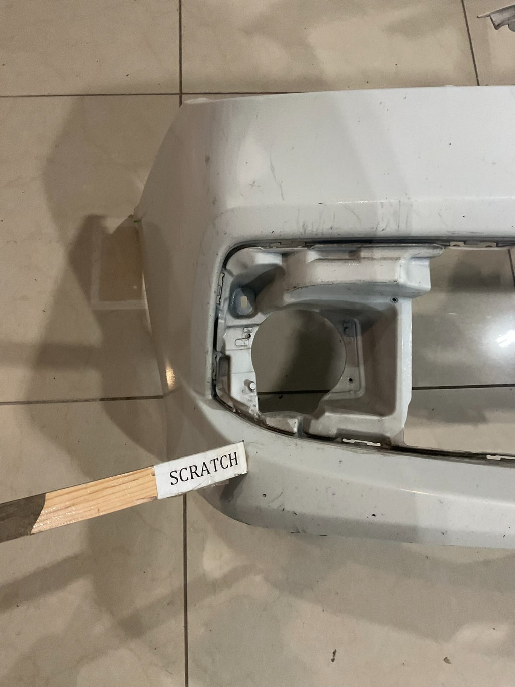Front Bumper Cover White 2019-2021 Honda Civic 71101+tba+a500 OEM