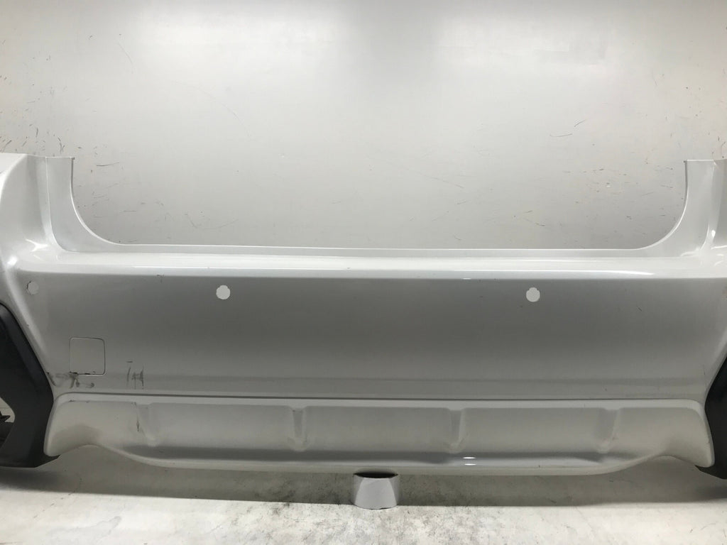 Rear Bumper Cover White 2018-2021 Subaru Crosstrek Base/Prem w/Sensor Holes OEM