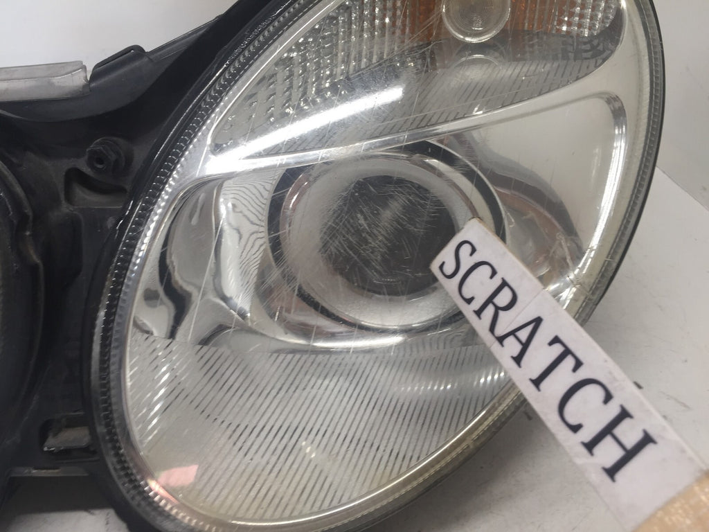 Headlight Damaged Headlamp Left Driver Side Mercedes Benz E Class 03 06 OEM