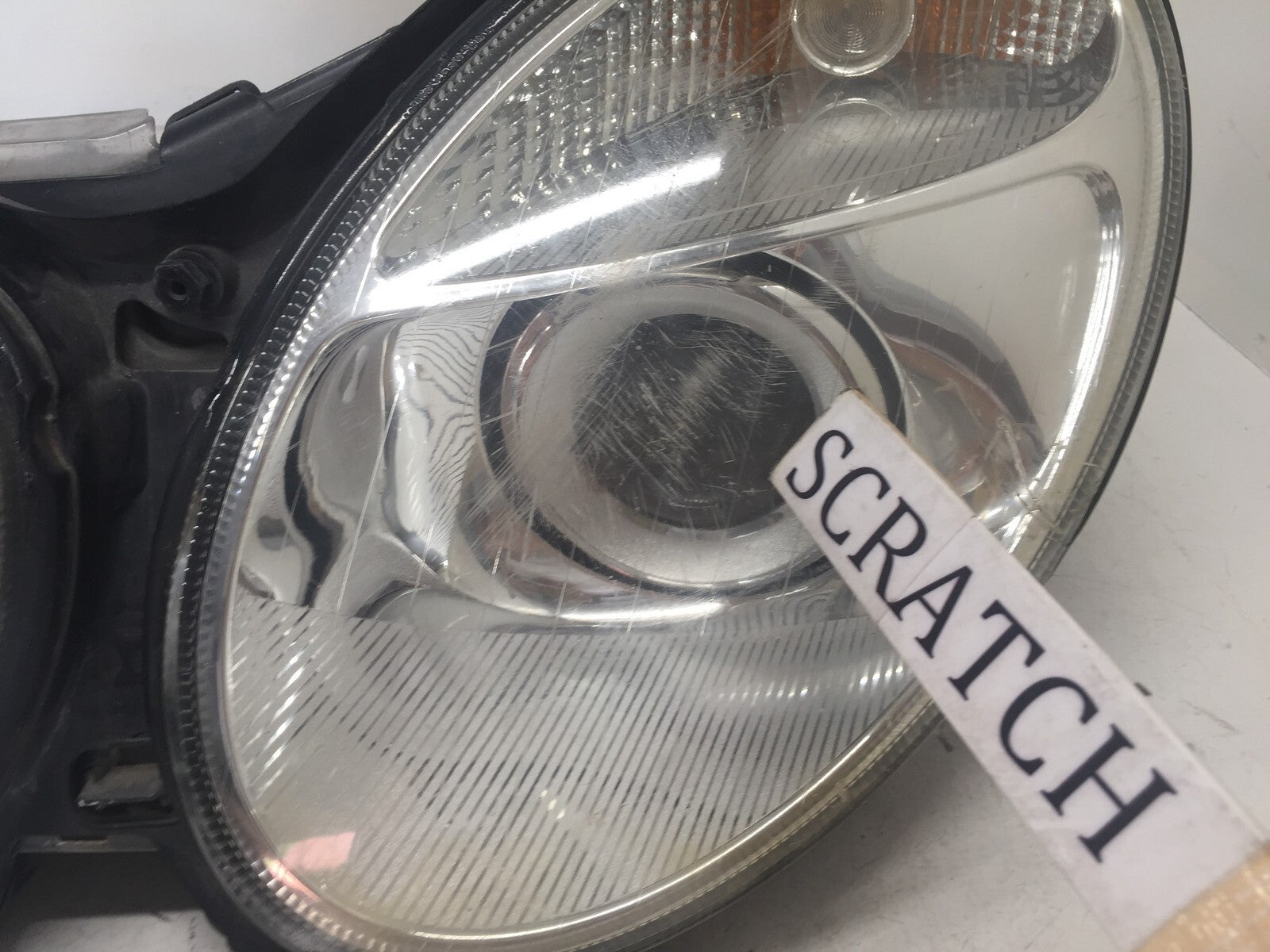Headlight Damaged Headlamp Left Driver Side Mercedes Benz E Class 03 06 OEM