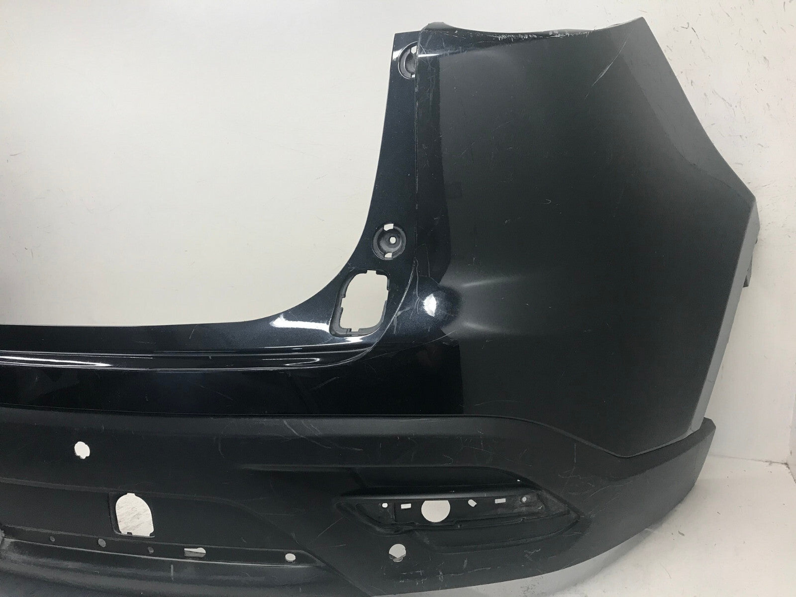 Rear Bumper Cover Black Mazda CX-9 Sport/Touring 16-2018 w/Sensor Holes OEM
