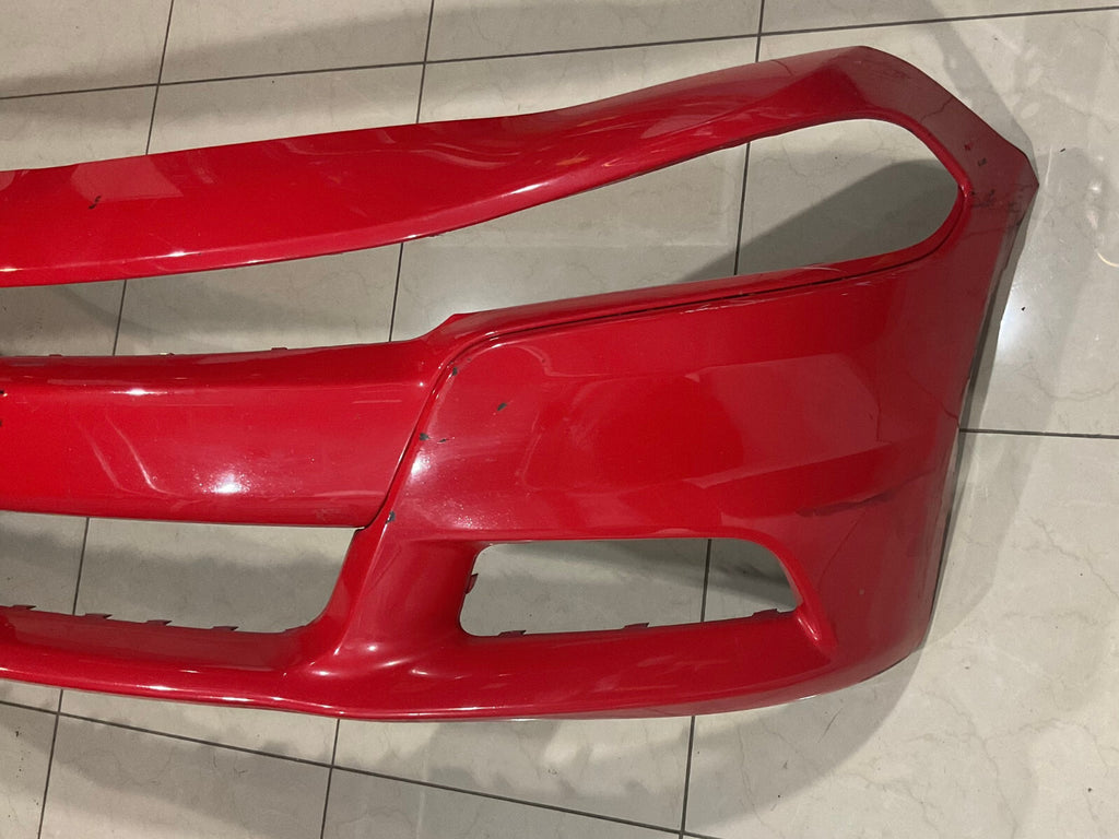 Front Bumper Cover Red 2015-2022 Dodge Charger CAPA