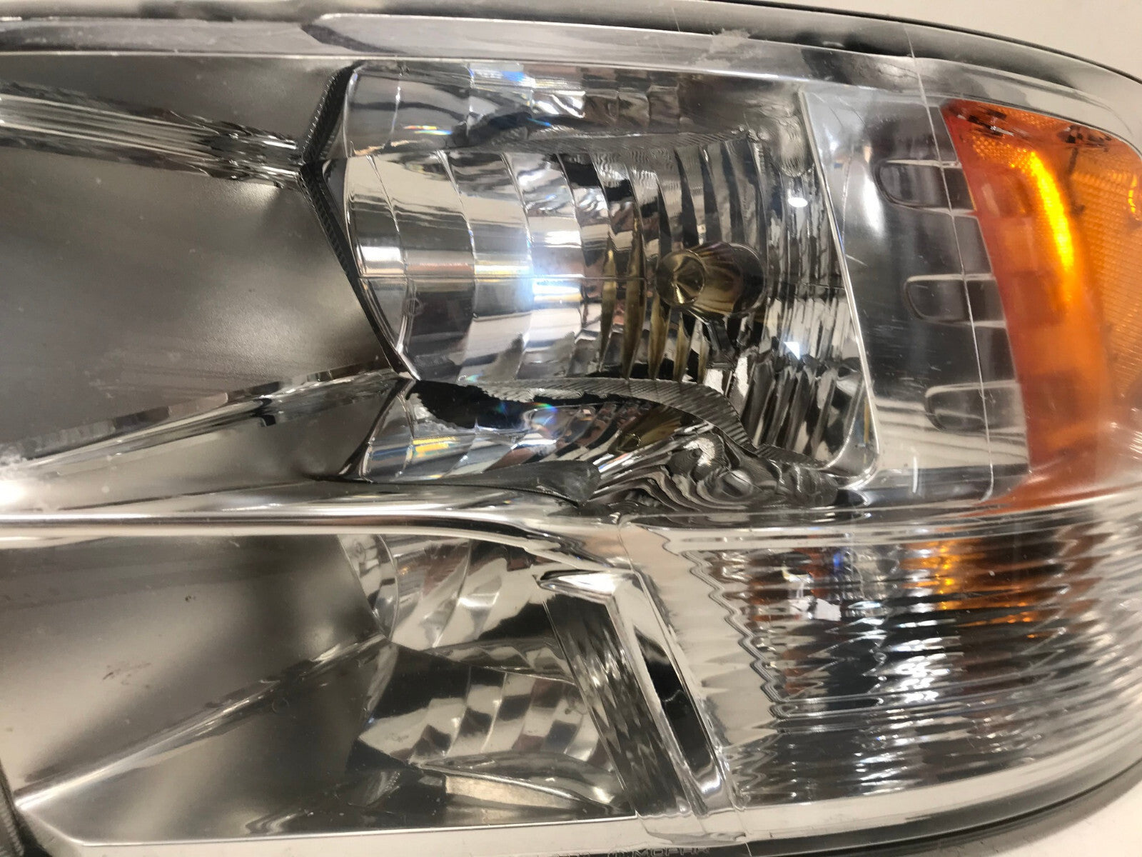 Headlight Damaged Left LH Driver Dodge Ram 2009-2018 68001485AC OEM