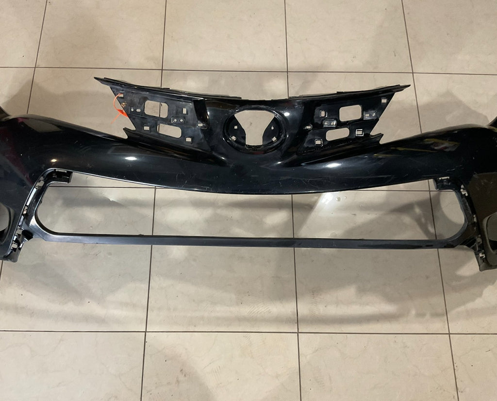 Front Bumper Cover Black 2013-2015 Toyota Rav4 LE CAPA
