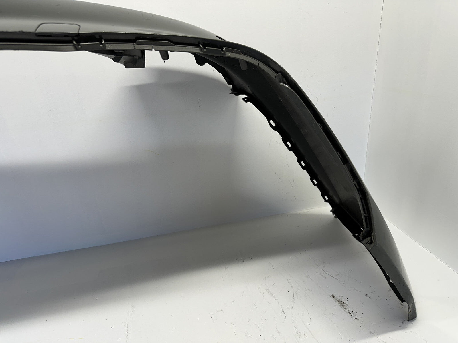 Rear Bumper Cover Grey 20-23 Audi S4 w/Sensor Holes 8W5807067LGRU OEM