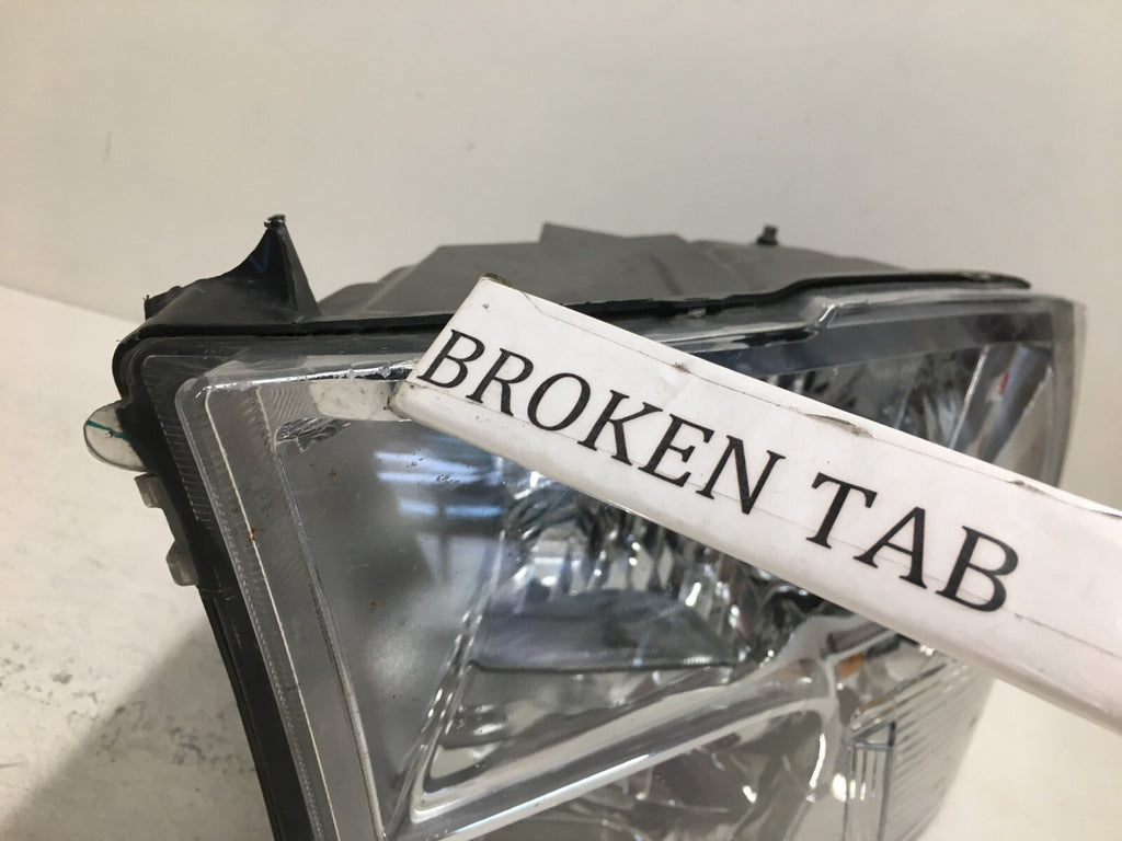 Halogen Headlight Damaged Left Driver LH Dodge Ram 2009-2018 68001485AC OEM