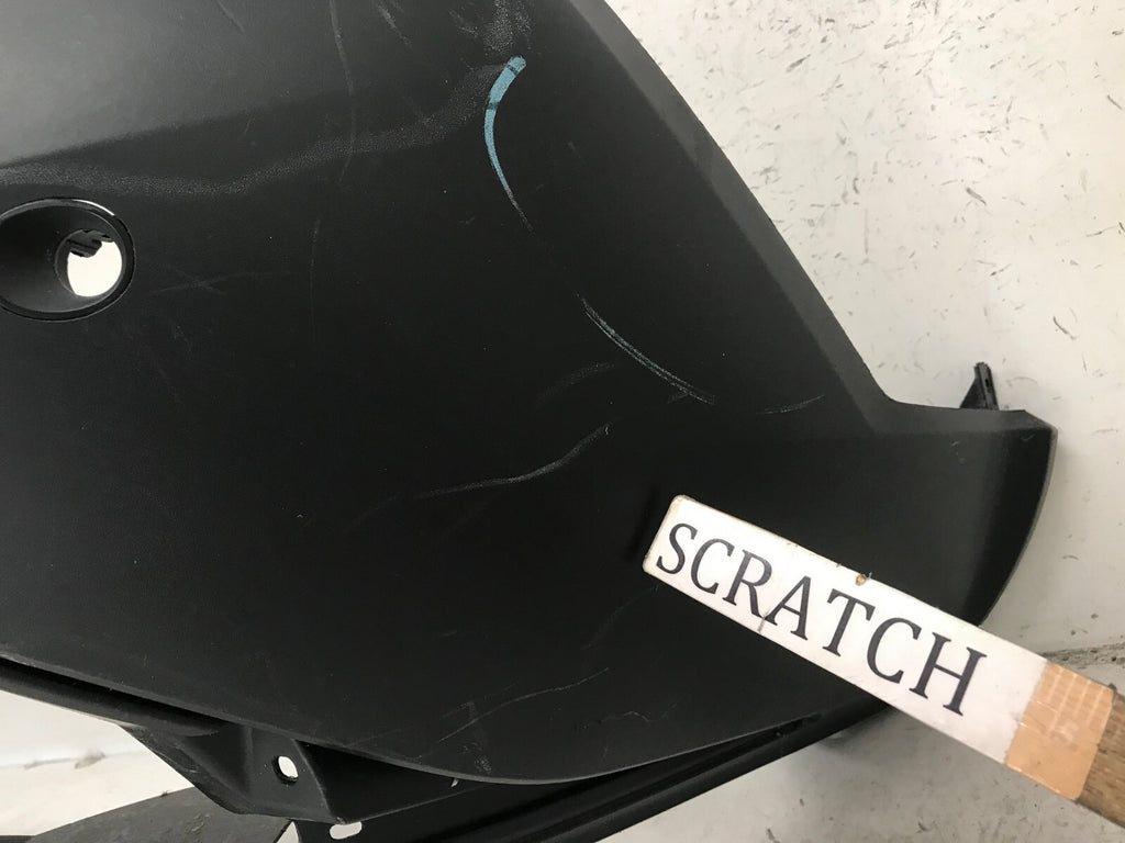 Rear Bumper Cover Black 2021-2022 Nissan Rogue Sport S/SV/SL w/Sensor Holes OEM