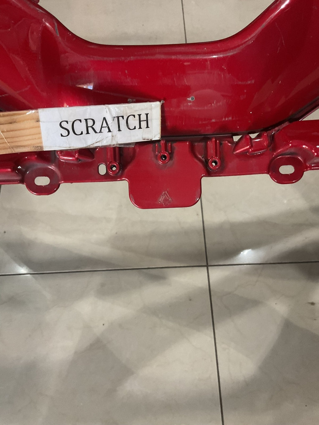 Front Bumper Cover Red 2018-2020 Toyota Camry 52119+06e20 OEM