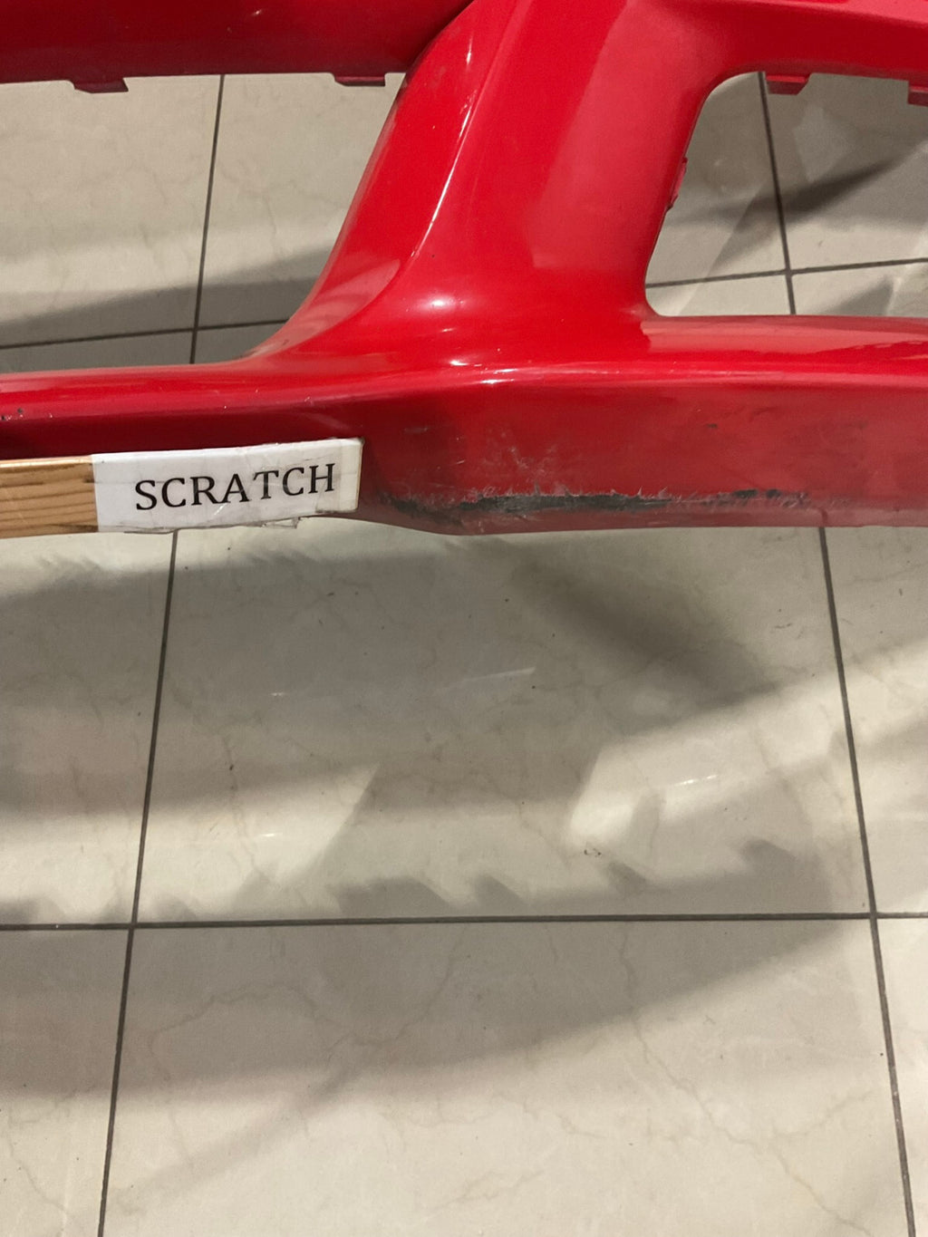 Front Bumper Cover Red 2015-2022 Dodge Charger CAPA
