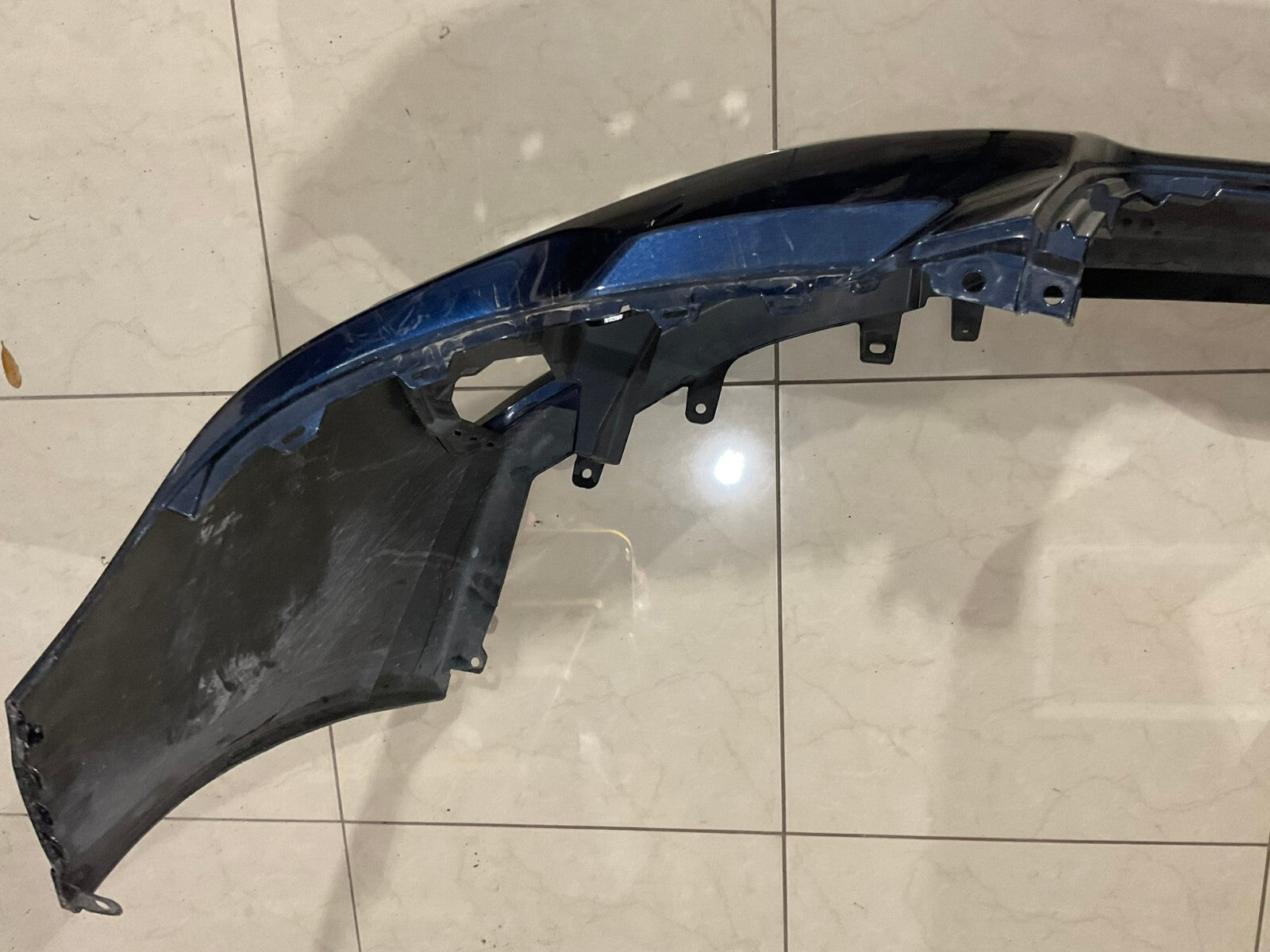 Front Bumper Cover Blue Subaru Forester Base Sport Touring 19 20 57704SJ010 OEM