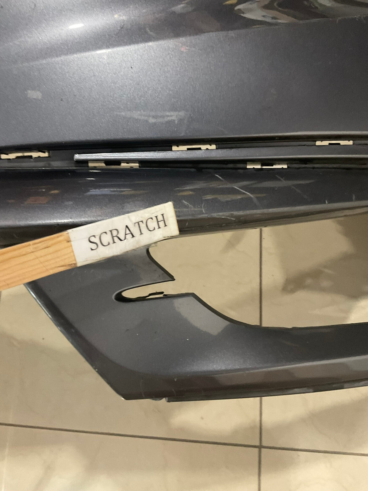 Front Bumper Cover Grey 2017-2020 Acura MDX 71101+tz5+a000 OEM